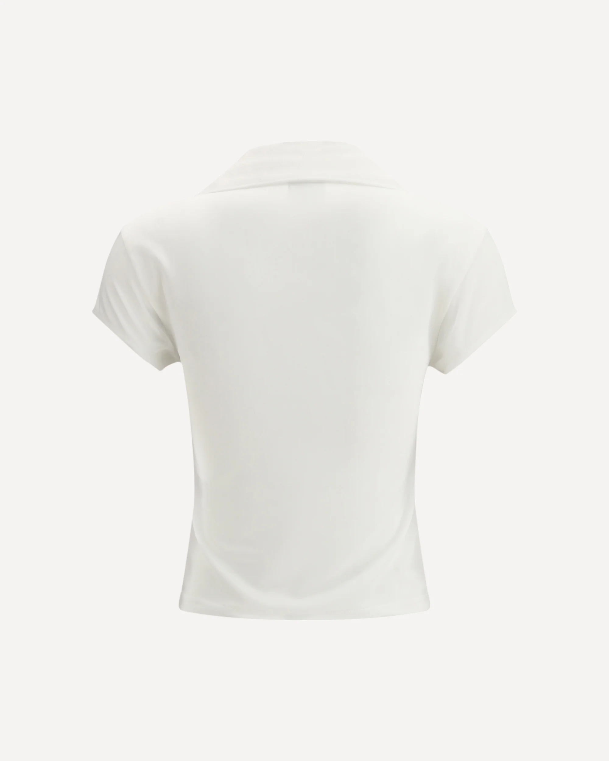 Cotton logo Polo - WHITE | Cheap Luxury Handbags Store,