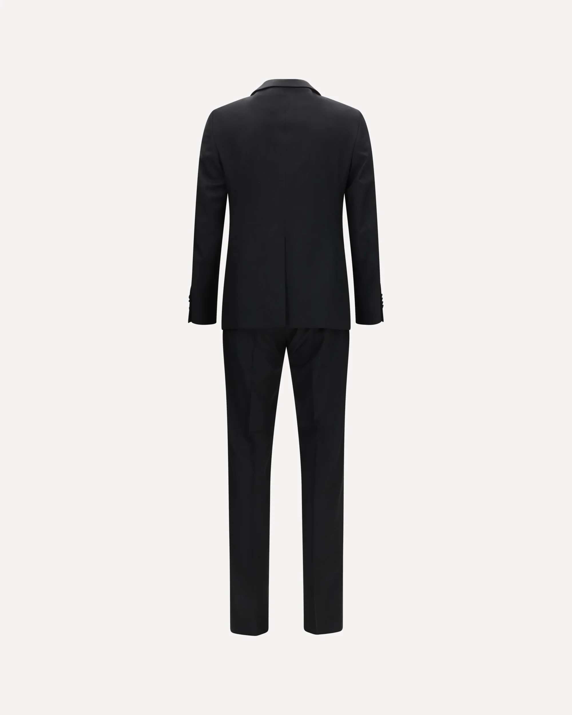Single-breasted virgin wool Suit - BLACK | Cheap Luxury Handbags Store,