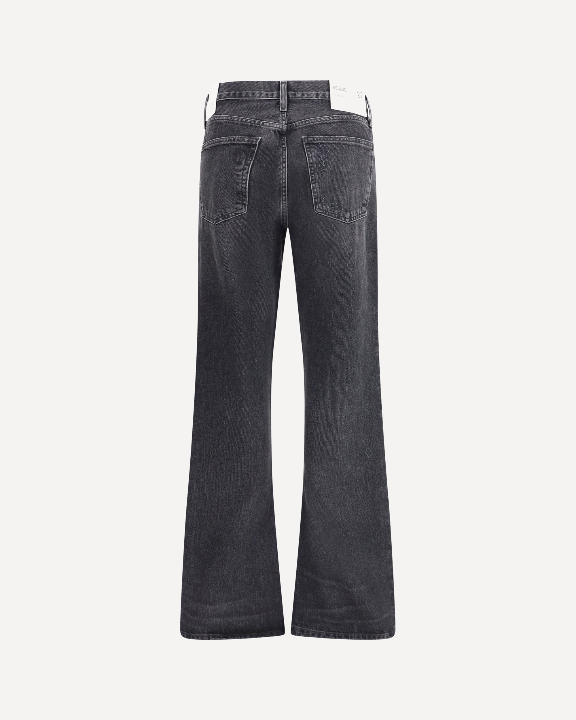 Mid-rise kick boot Jeans - BLACK | Cheap Luxury Handbags Store,