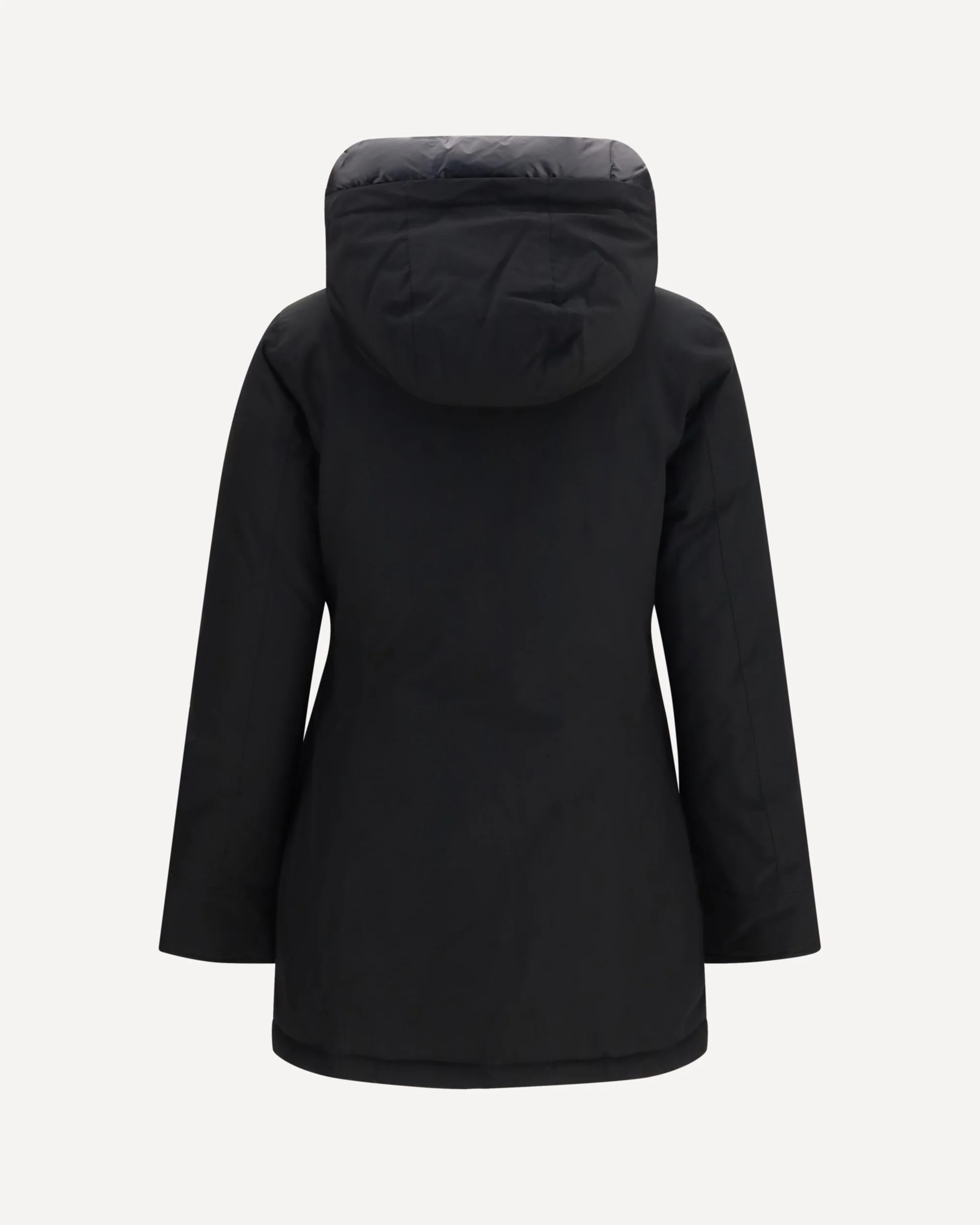 Hooded padded Arctic Parka - BLACK | Cheap Luxury Handbags Store,