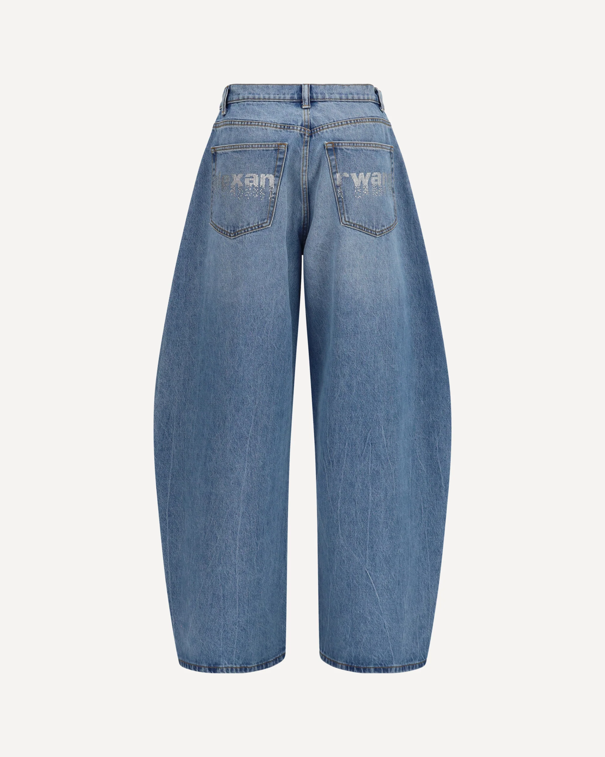 Crystal balloon Jeans - LIGHT BLUE | Cheap Luxury Handbags Store,