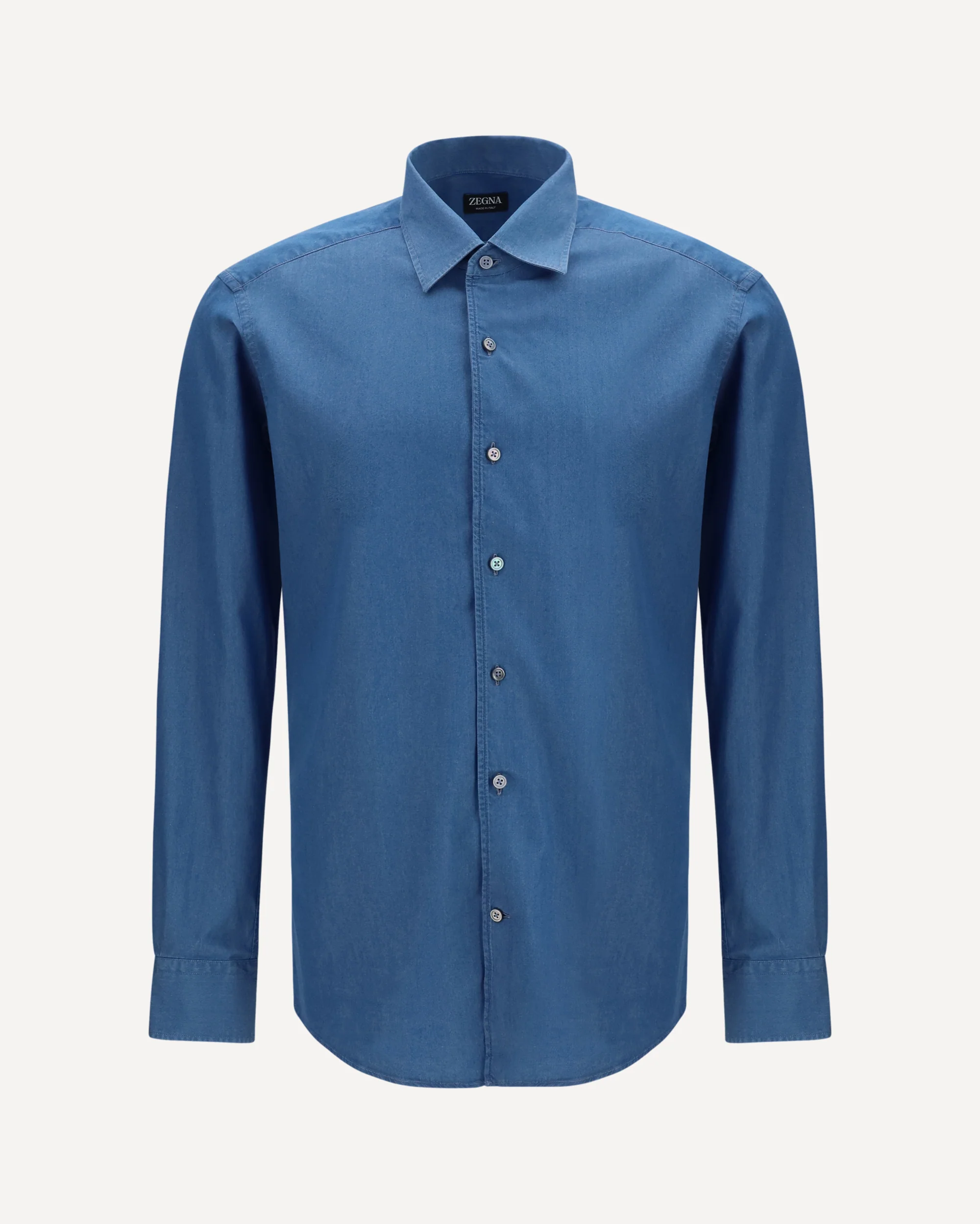 Cotton Shirt - BLUE | Cheap Luxury Handbags Store,