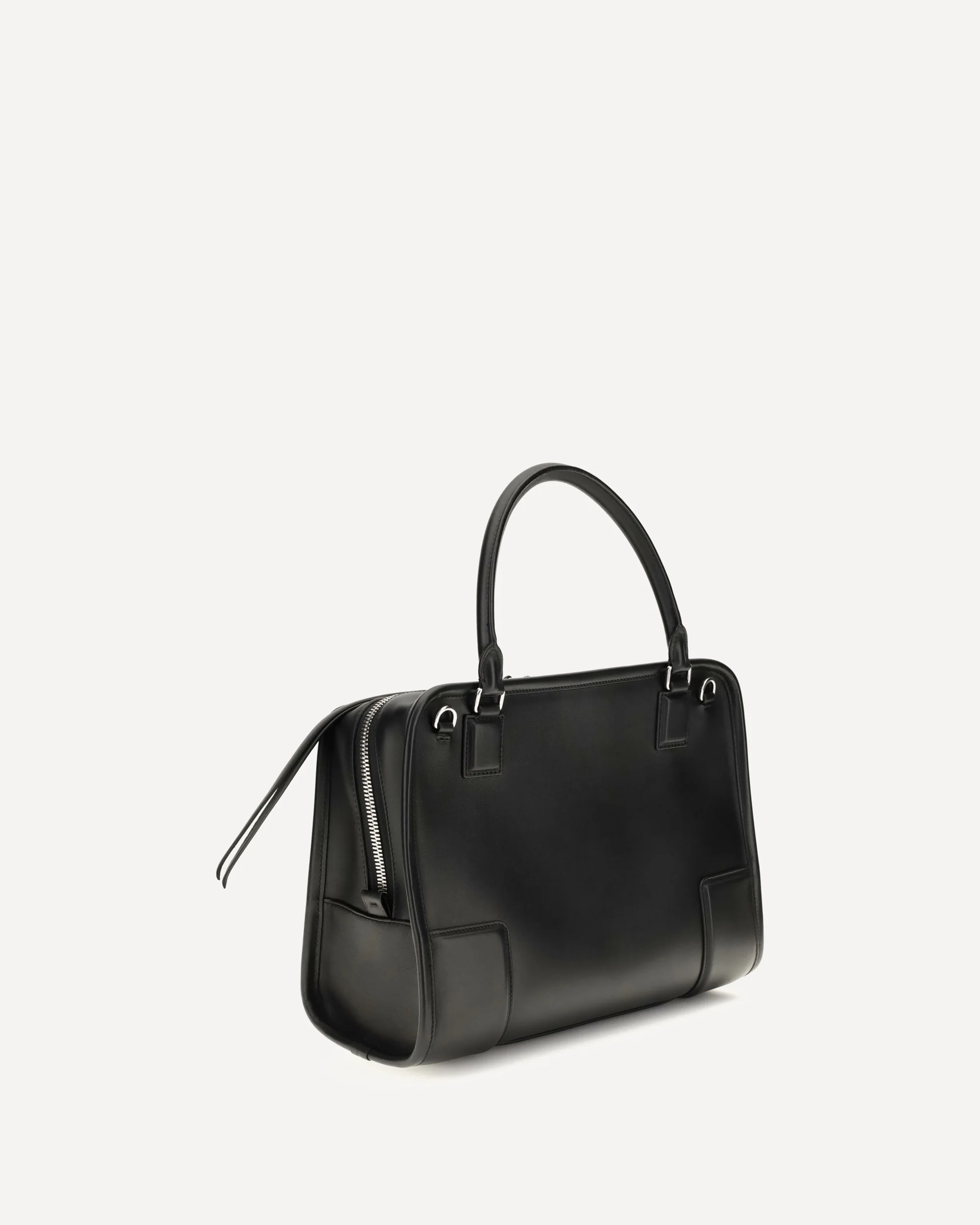 Medium Amazona 180 calfskin Top Handle Bag - BLACK | Cheap Luxury Handbags Store,