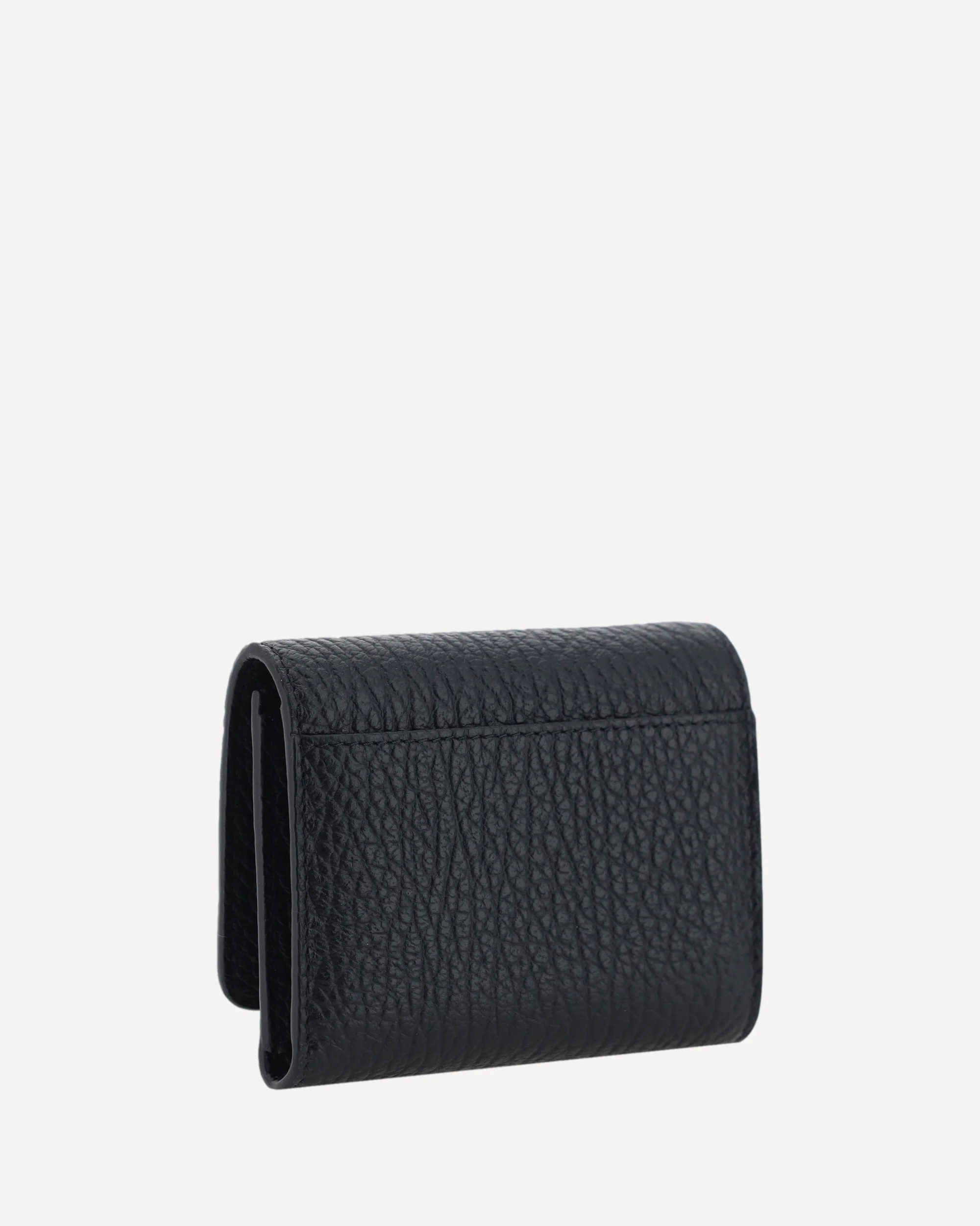 Grained leather Wallet - BLACK | Cheap Luxury Handbags Store,
