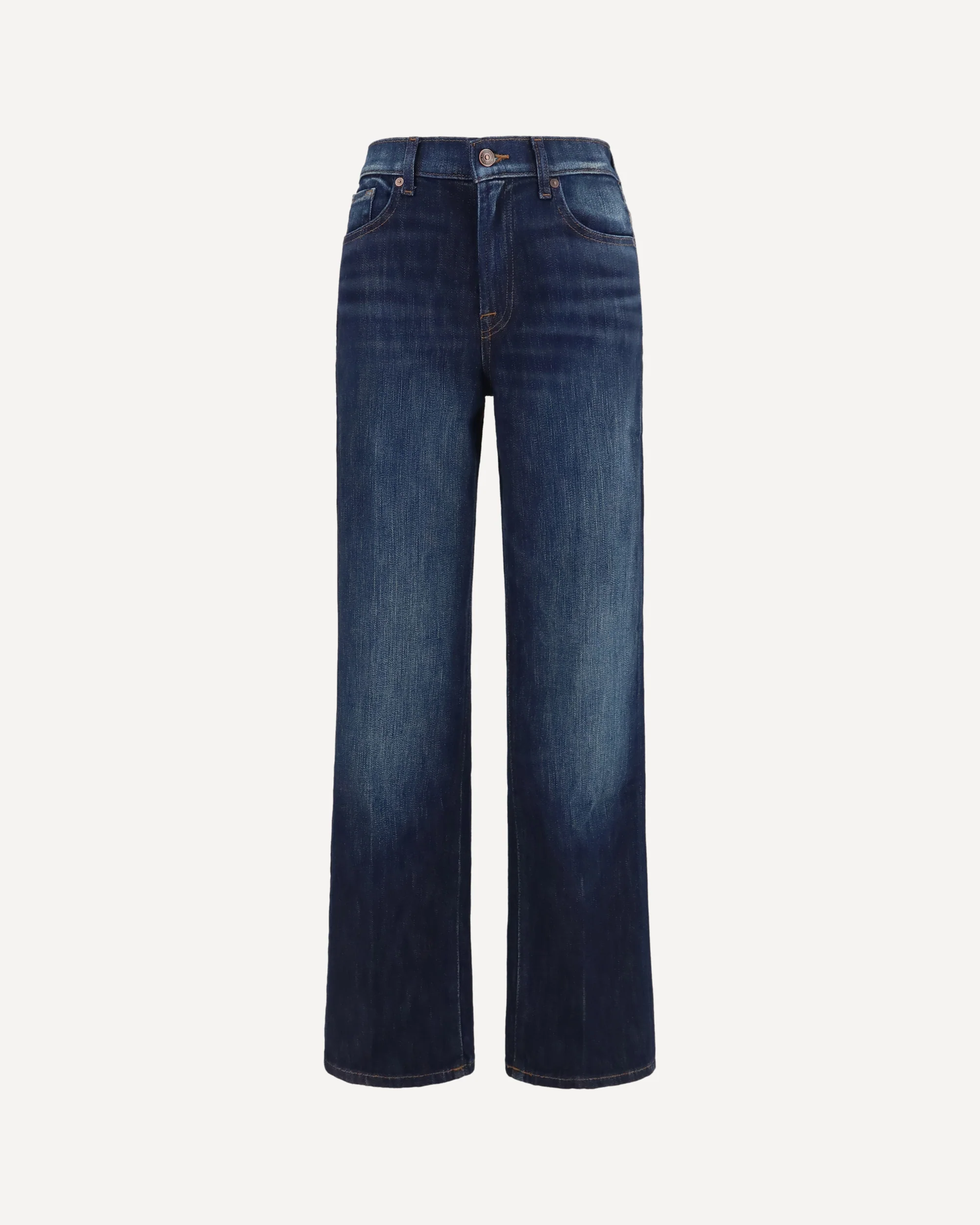 Straight-leg Vintage wash Jeans - BLUE | Cheap Luxury Handbags Store,