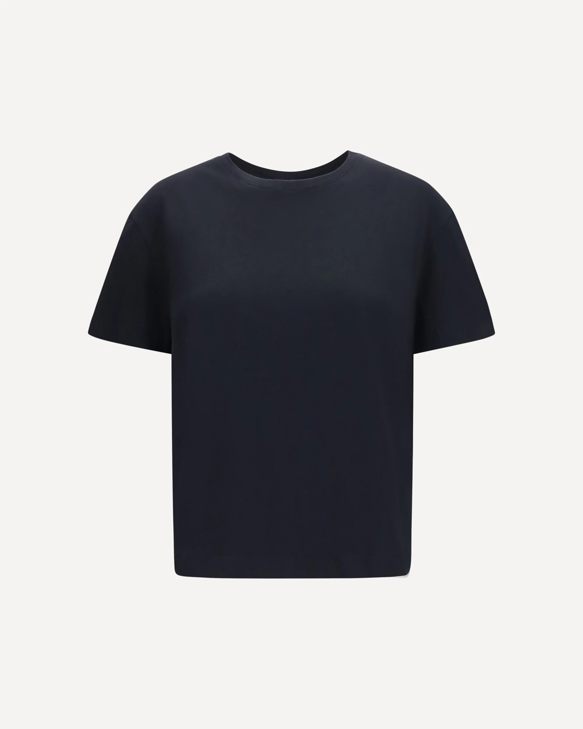 Classic monochrome T-shirt - BLACK | Cheap Luxury Handbags Store,
