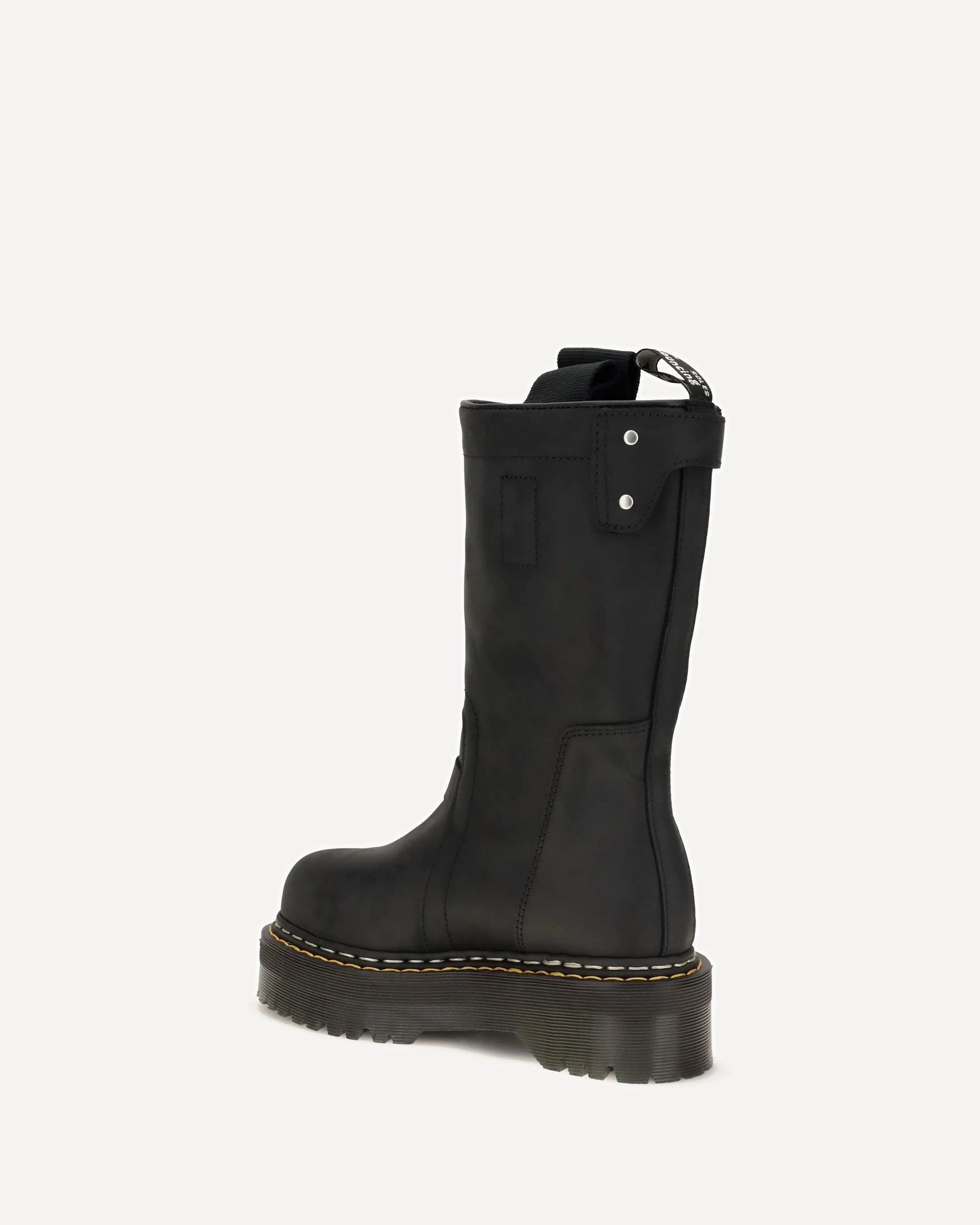 Quad Sole Pull On Boots - BLACK | Cheap Luxury Handbags Store,