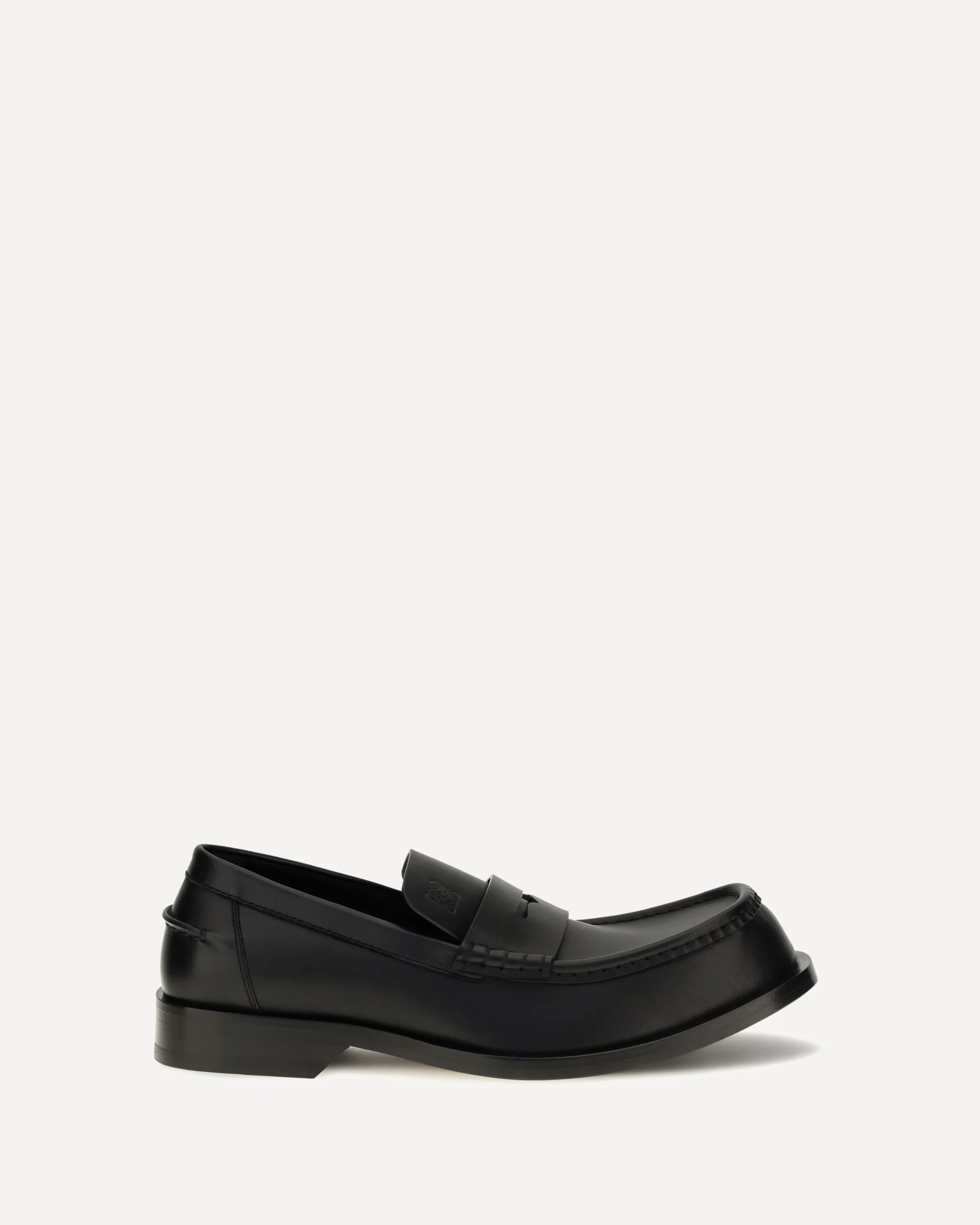 Bobine polished calfskin Loafers - BLACK | Cheap Luxury Handbags Store,