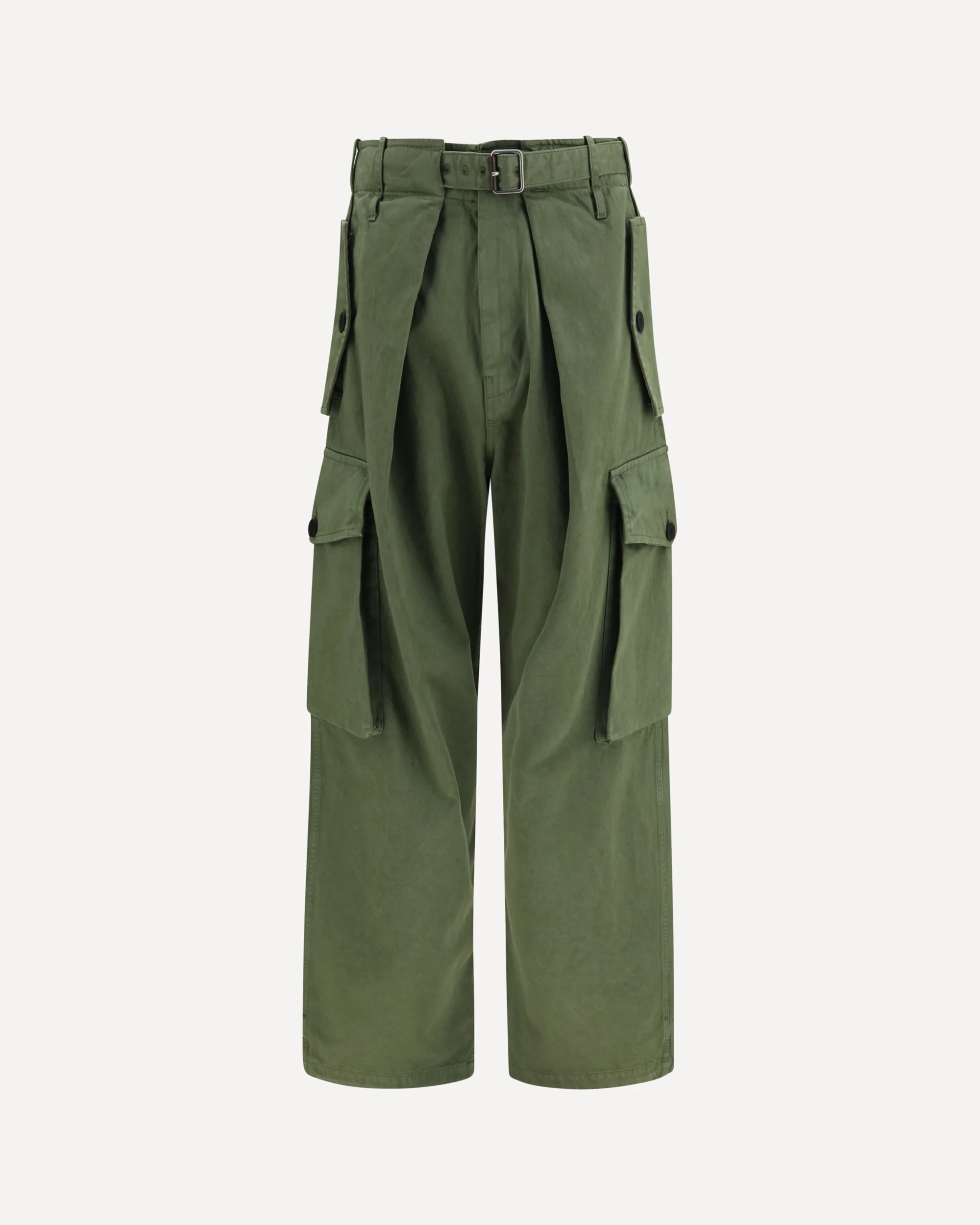Cotton Cargo Pants - GREEN | Cheap Luxury Handbags Store,