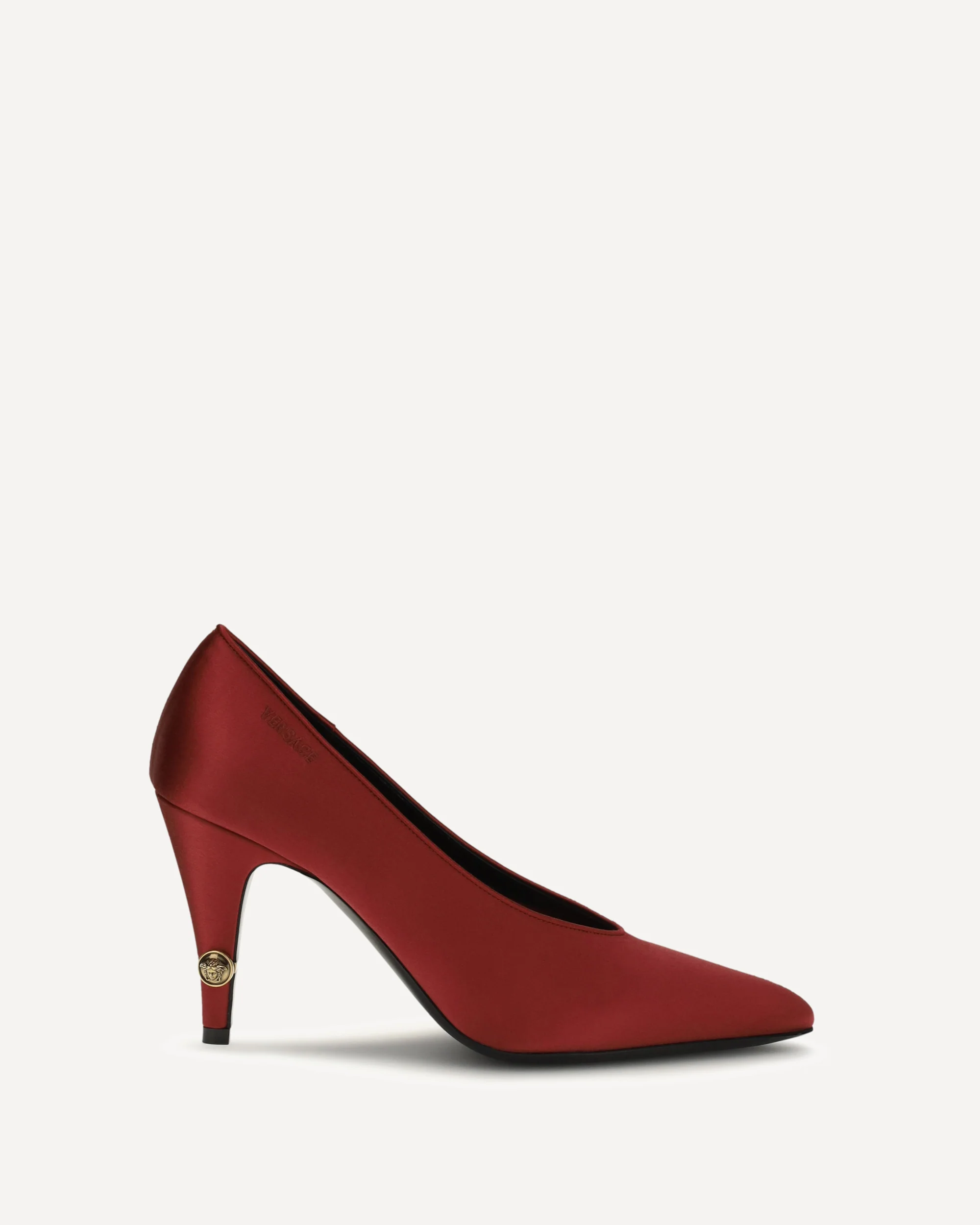 Gianni satin Pumps - RED | Cheap Luxury Handbags Store,