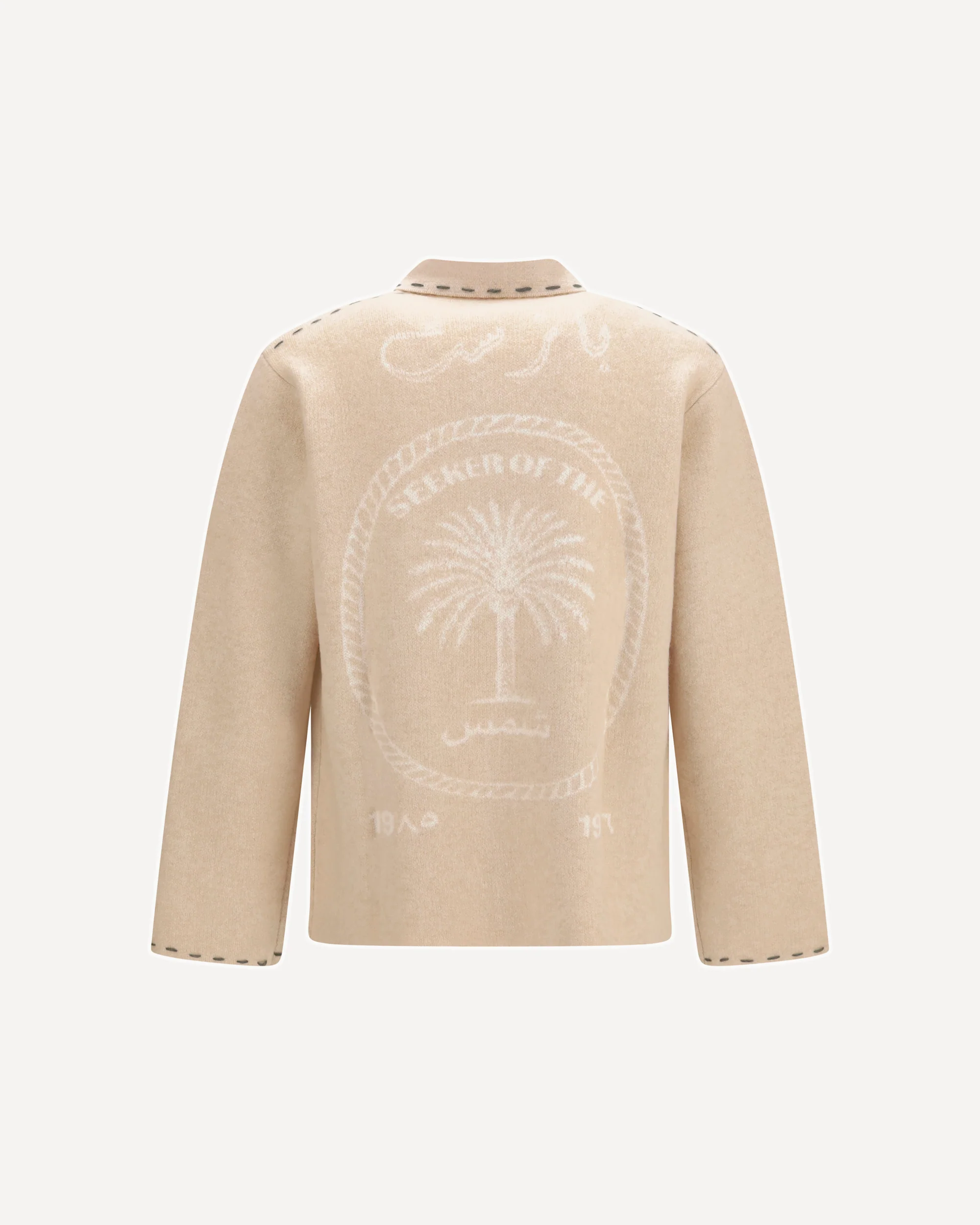 Seeker cashmere Cardigan - BEIGE | Cheap Luxury Handbags Store,