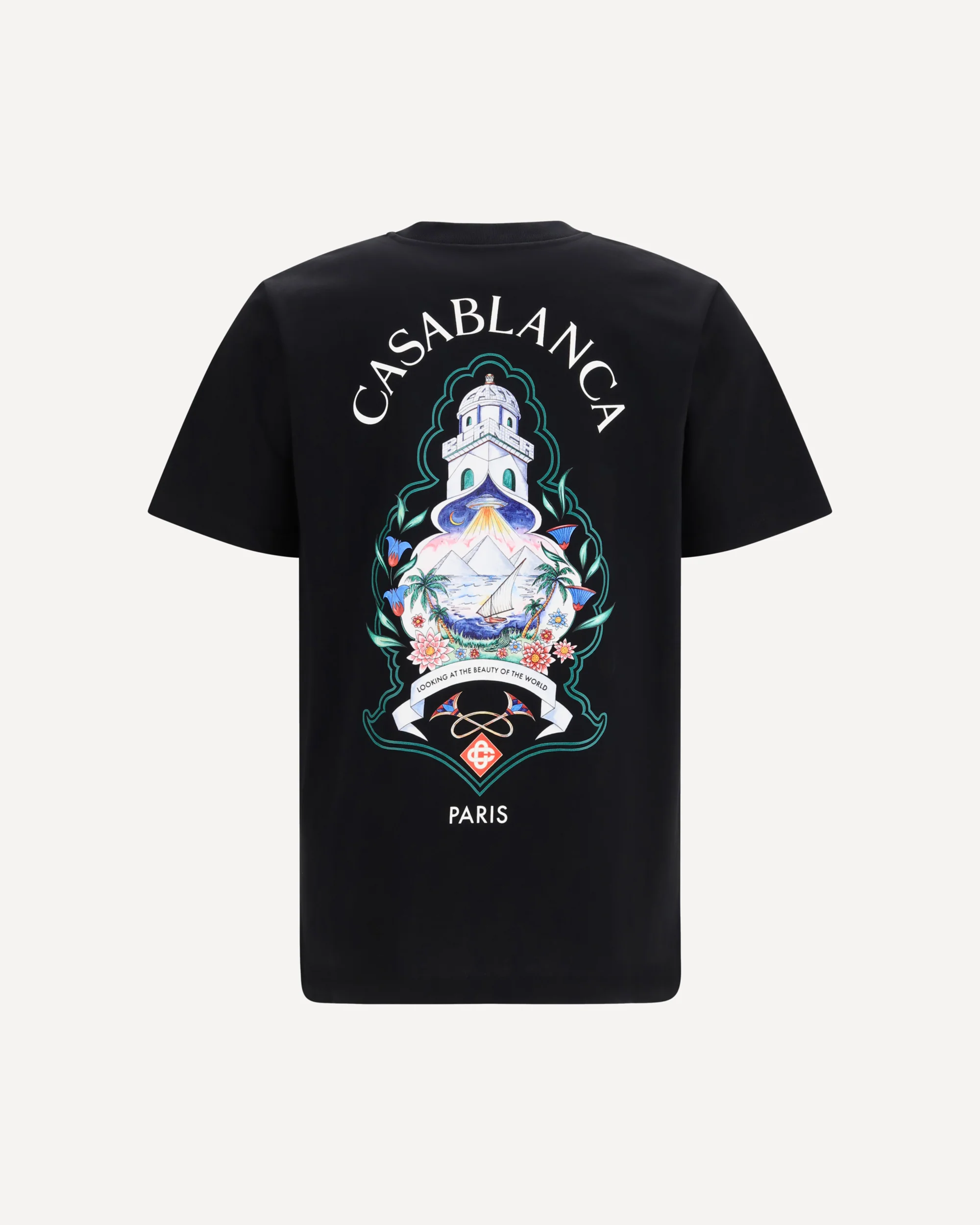 Paris graphic T-shirt - BLACK | Cheap Luxury Handbags Store,