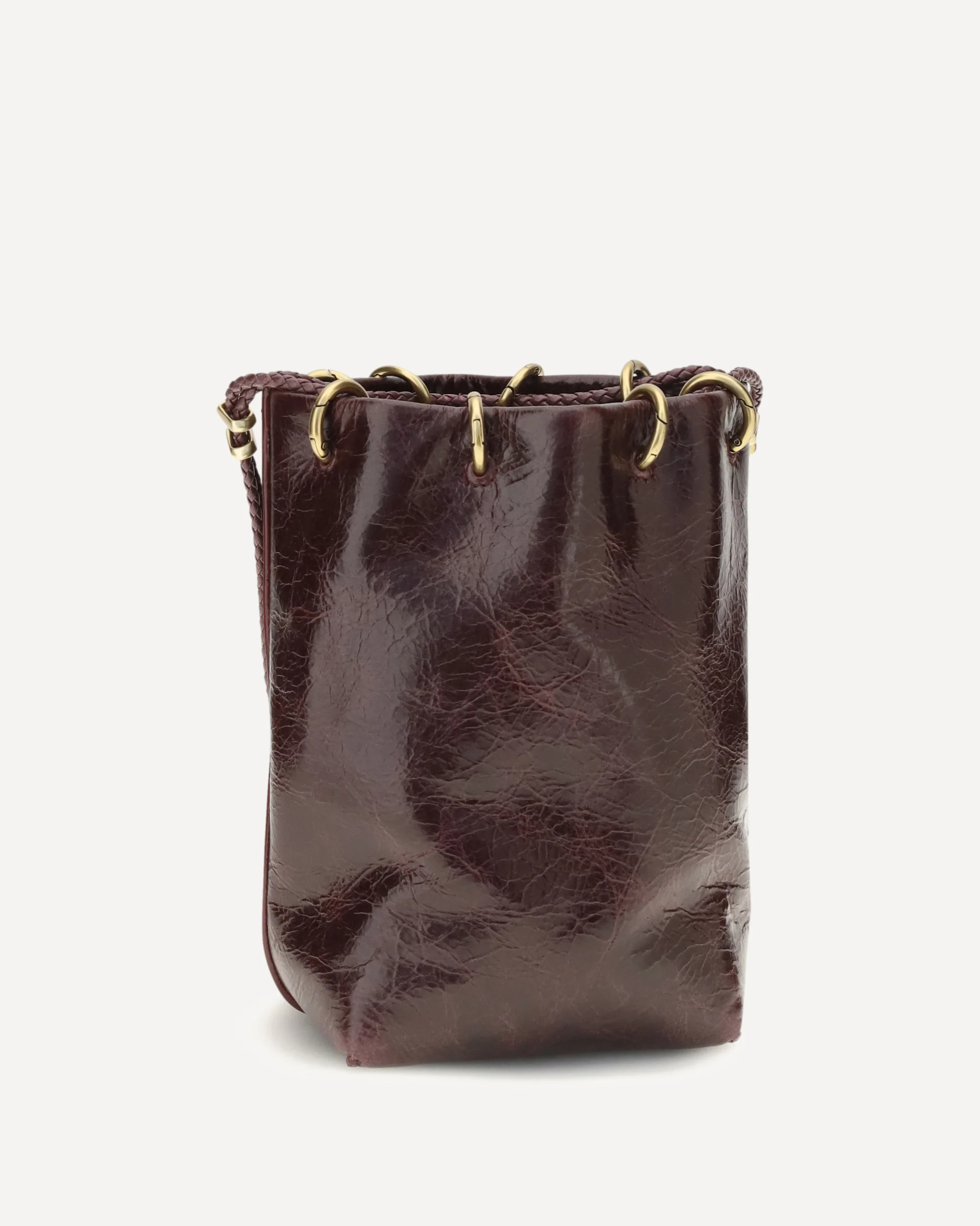 Doudou Petite Bucket Bag - BROWN | Cheap Luxury Handbags Store,