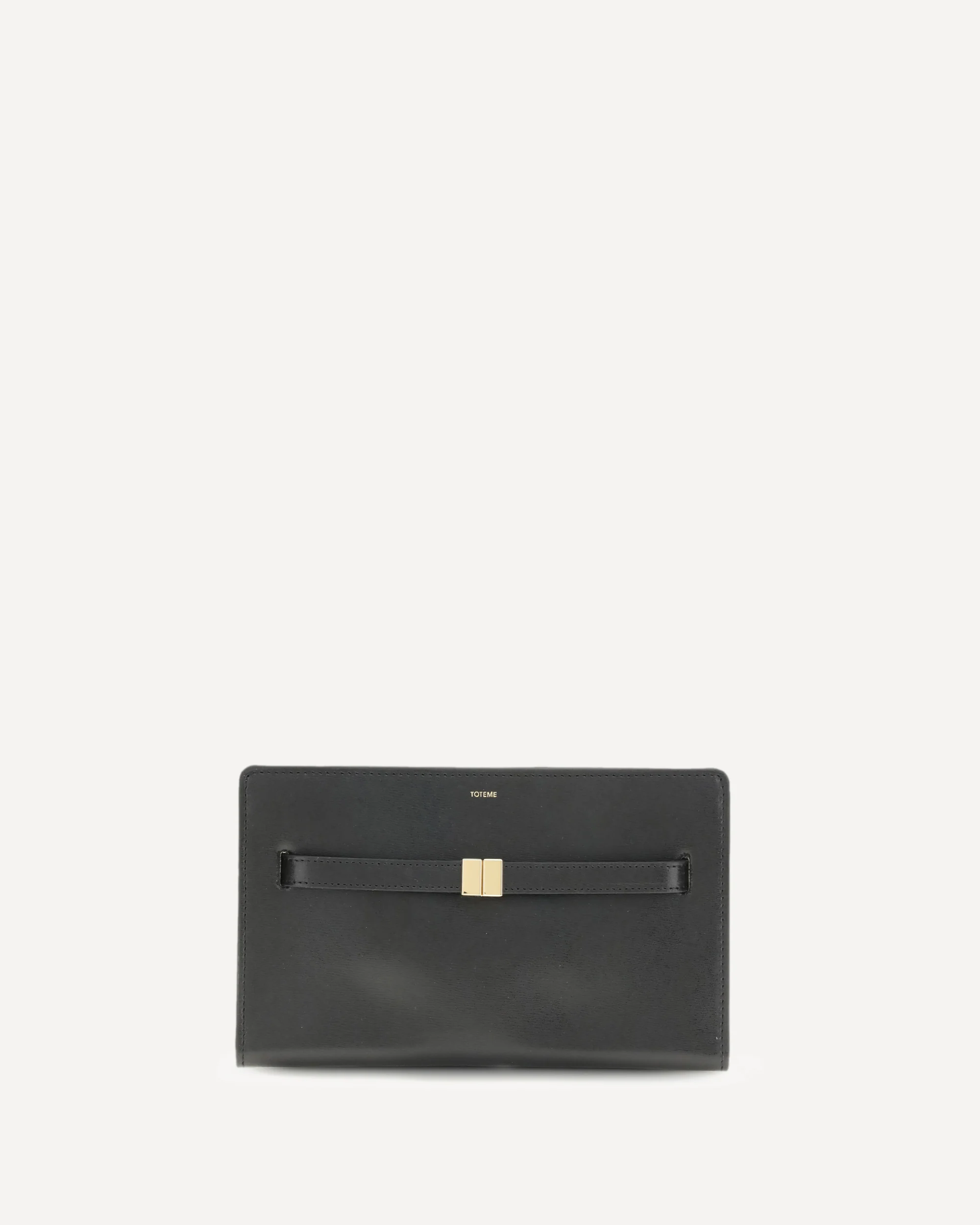 Belted leather crossbody Bag - BLACK | Cheap Luxury Handbags Store,