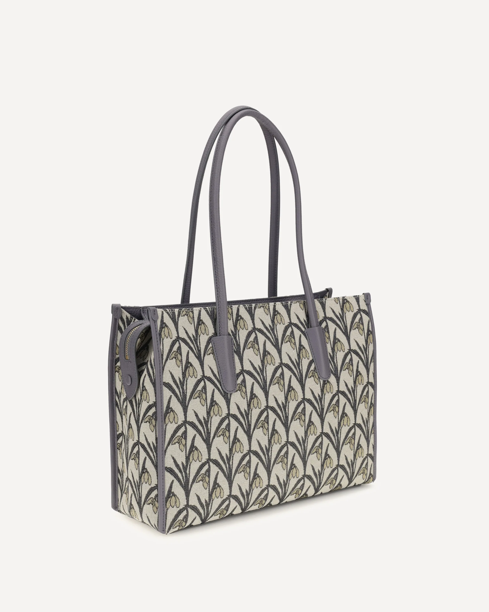 Jacquard Tote Bag - GREY | Cheap Luxury Handbags Store,