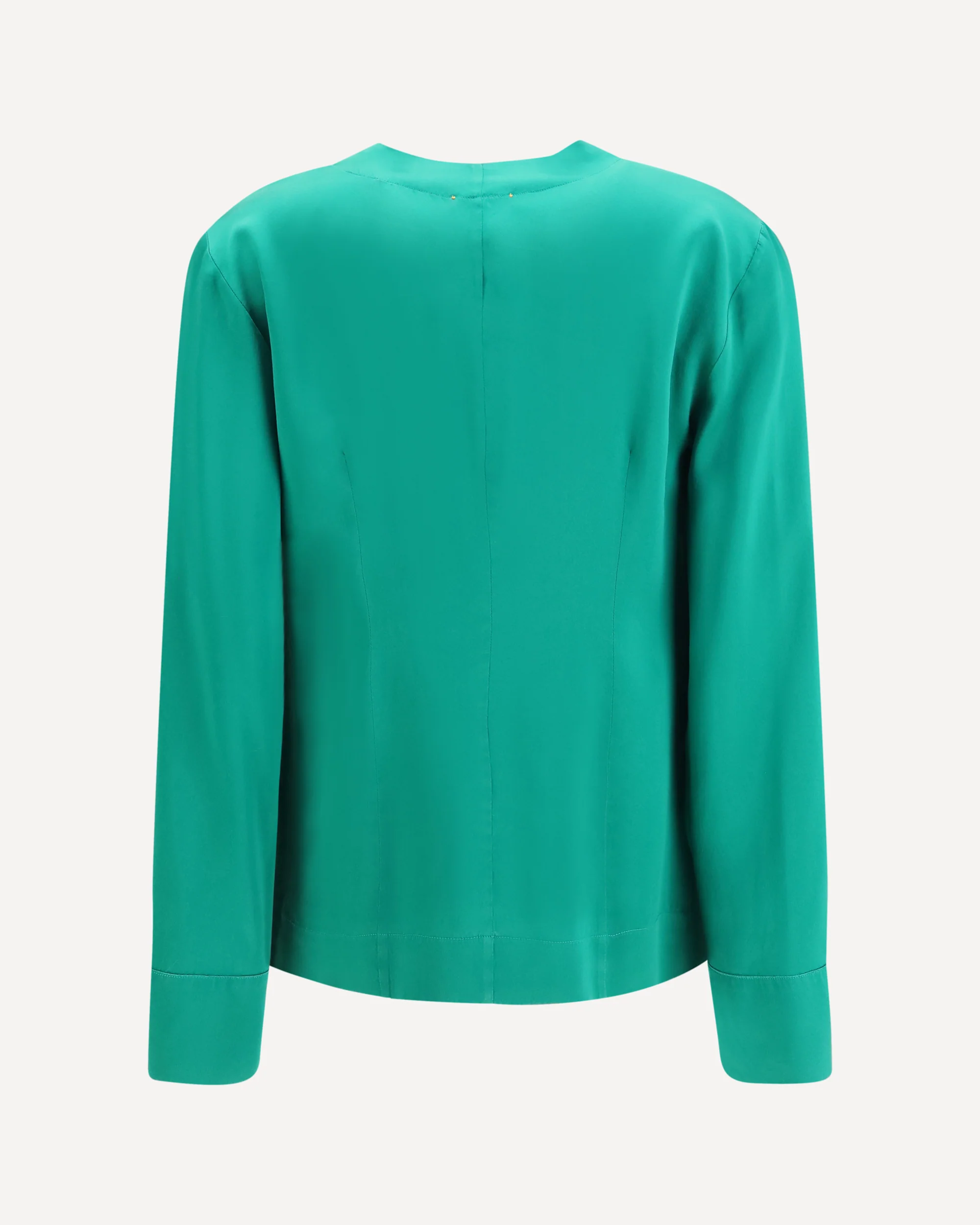 Silk satin Shirt - GREEN | Cheap Luxury Handbags Store,
