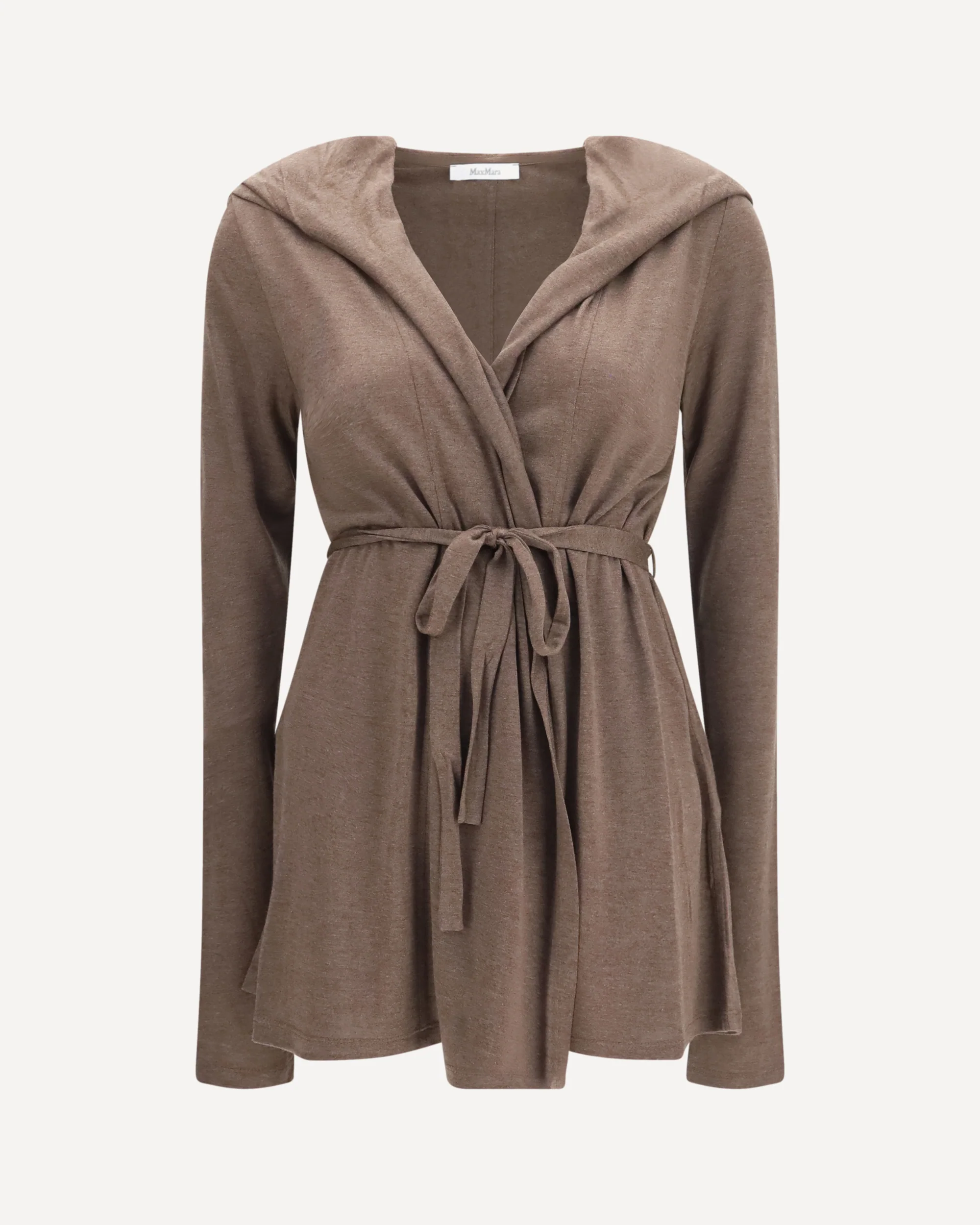 Falda lyocell and silk blend Cardigan - BROWN | Cheap Luxury Handbags Store,