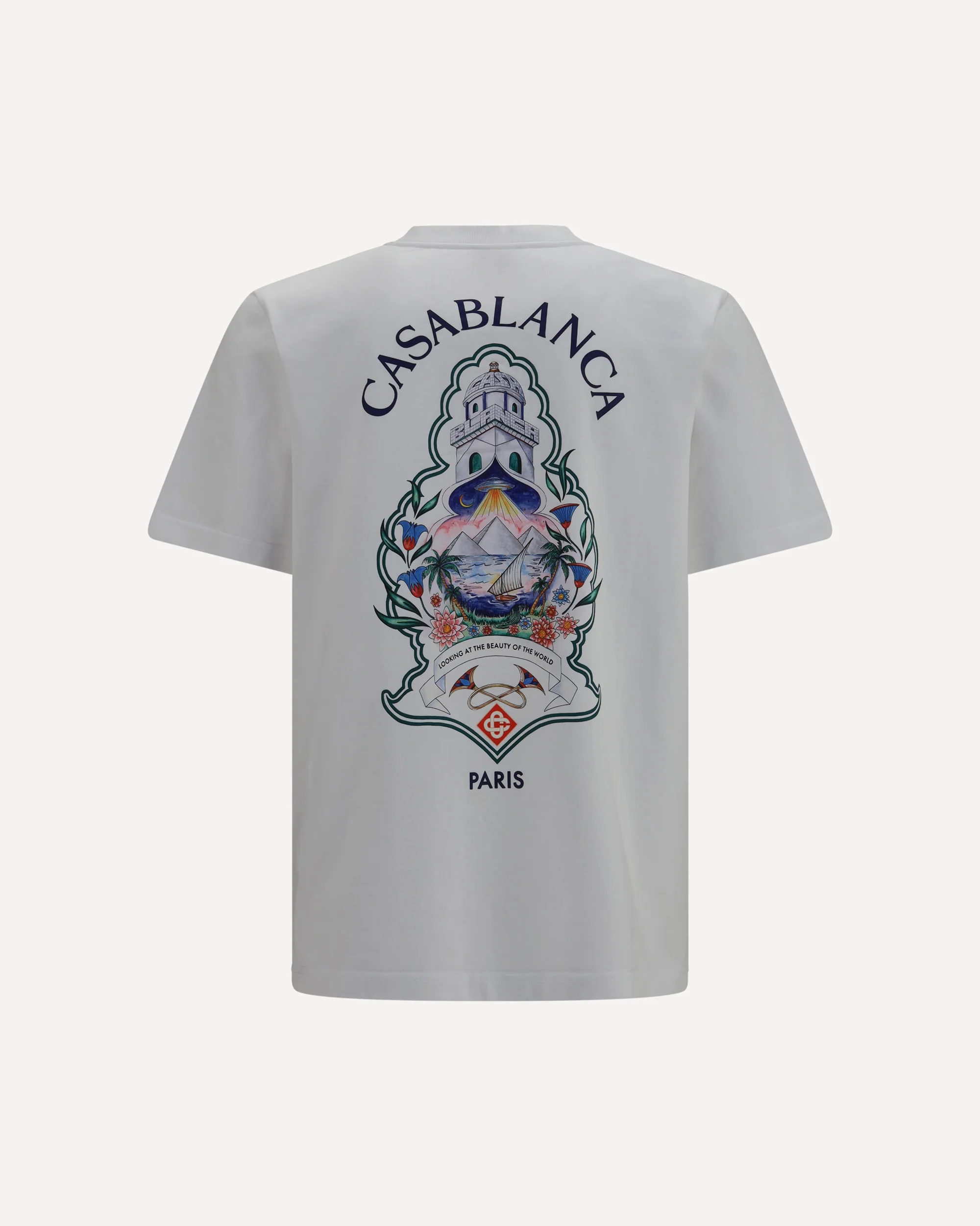 L’Arche T-shirt - WHITE | Cheap Luxury Handbags Store,