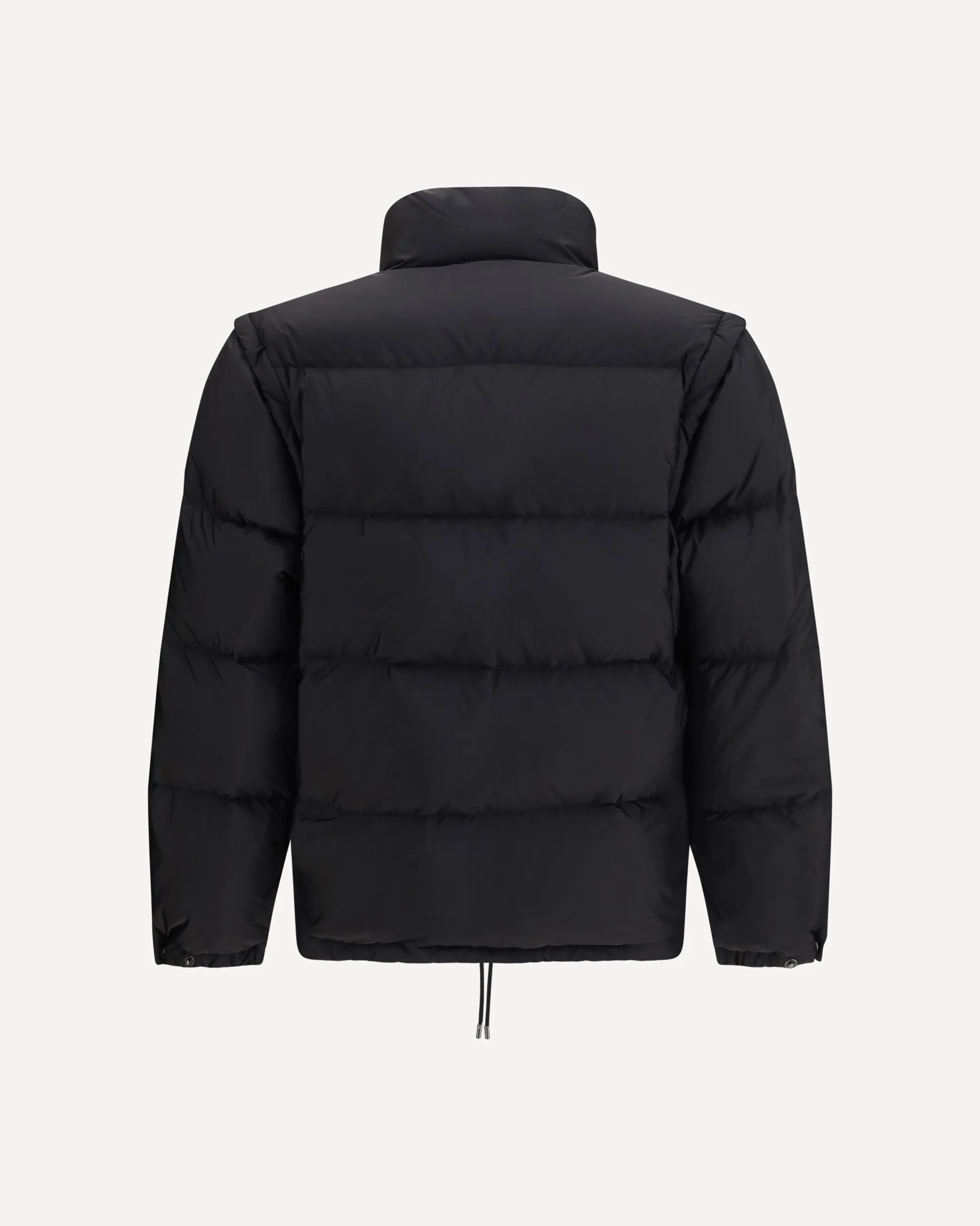Puffer Jacket Re-Nylon with Triangle Logo - BLACK | Cheap Luxury Handbags Store,
