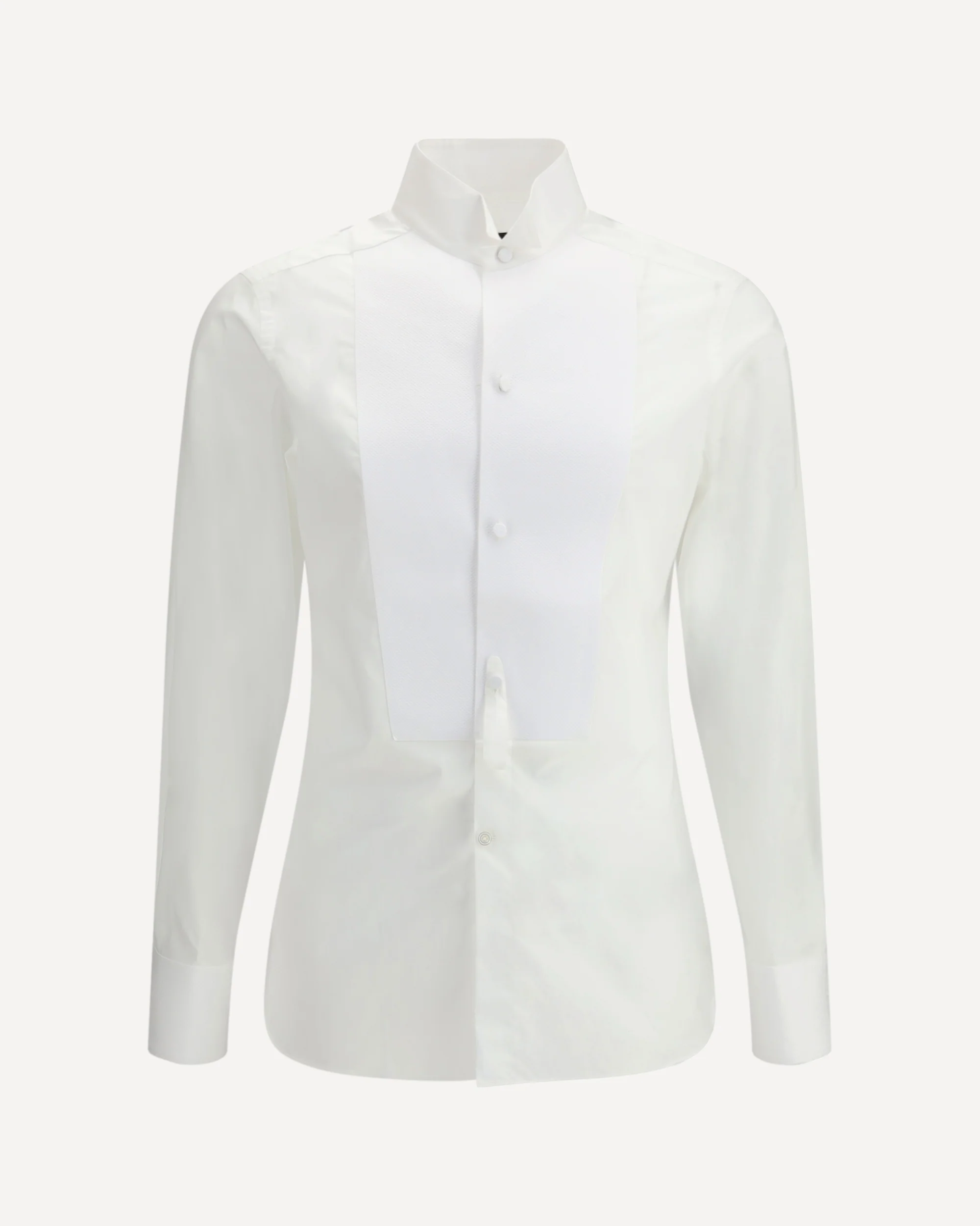 Cocktail Shirt in voile - WHITE | Cheap Luxury Handbags Store,