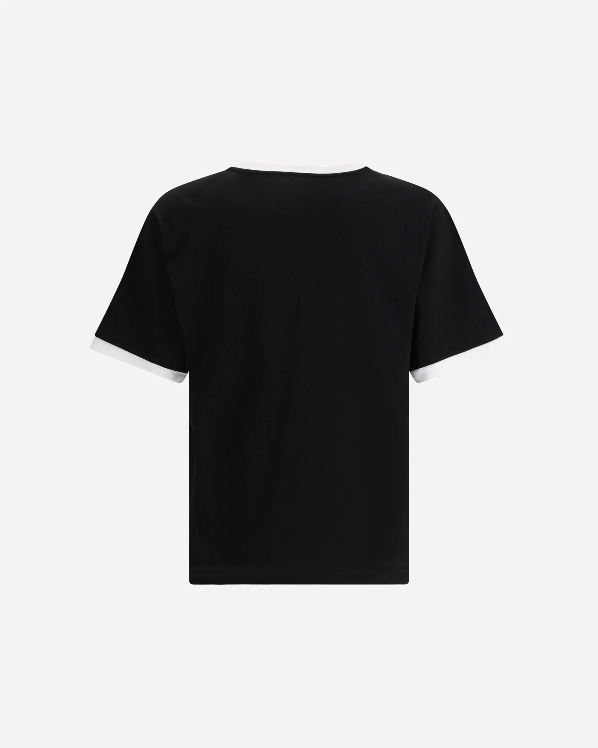 Baroque print T-Shirt - BLACK | Cheap Luxury Handbags Store,