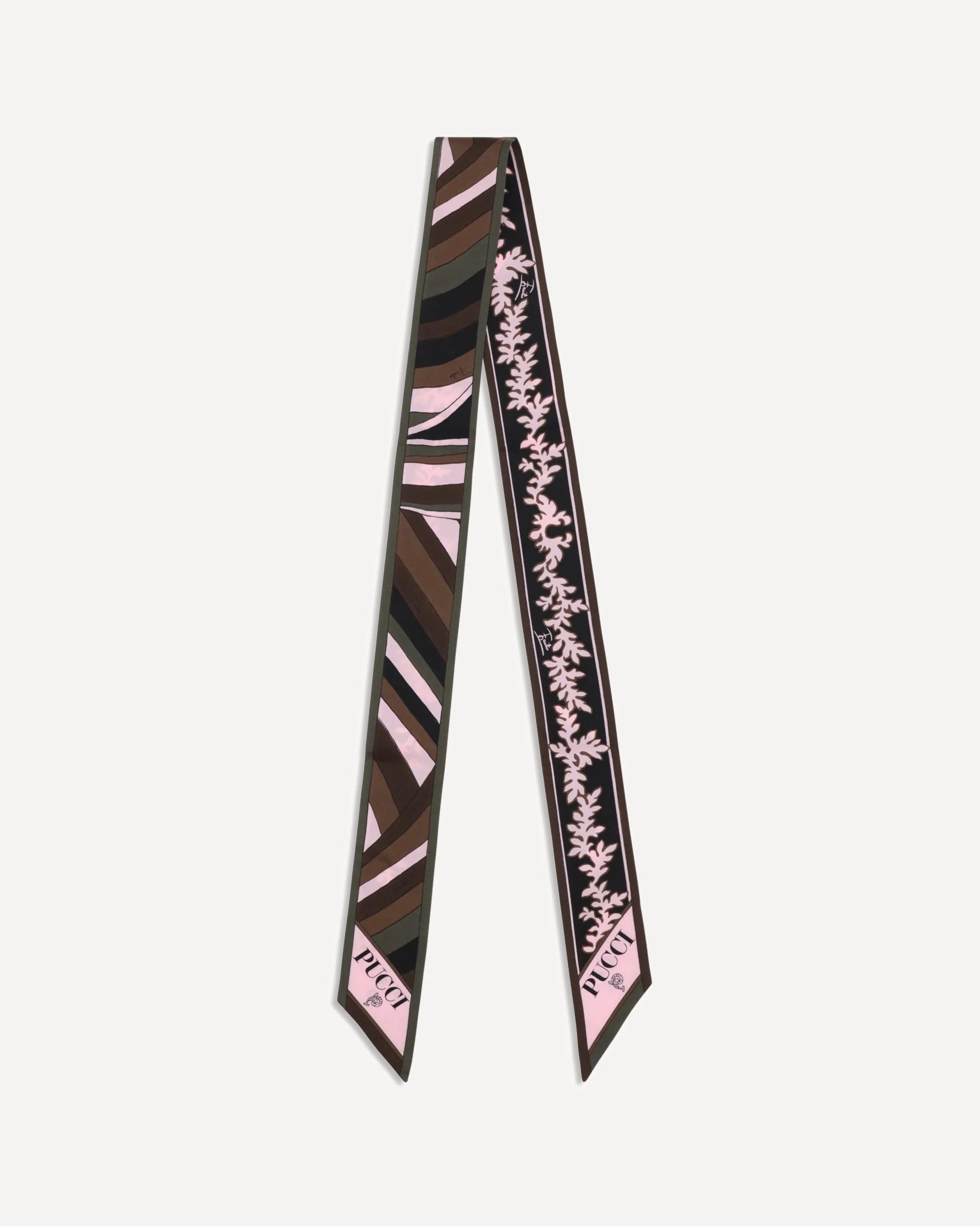 Silk Twill Scarf - BROWN | Cheap Luxury Handbags Store,