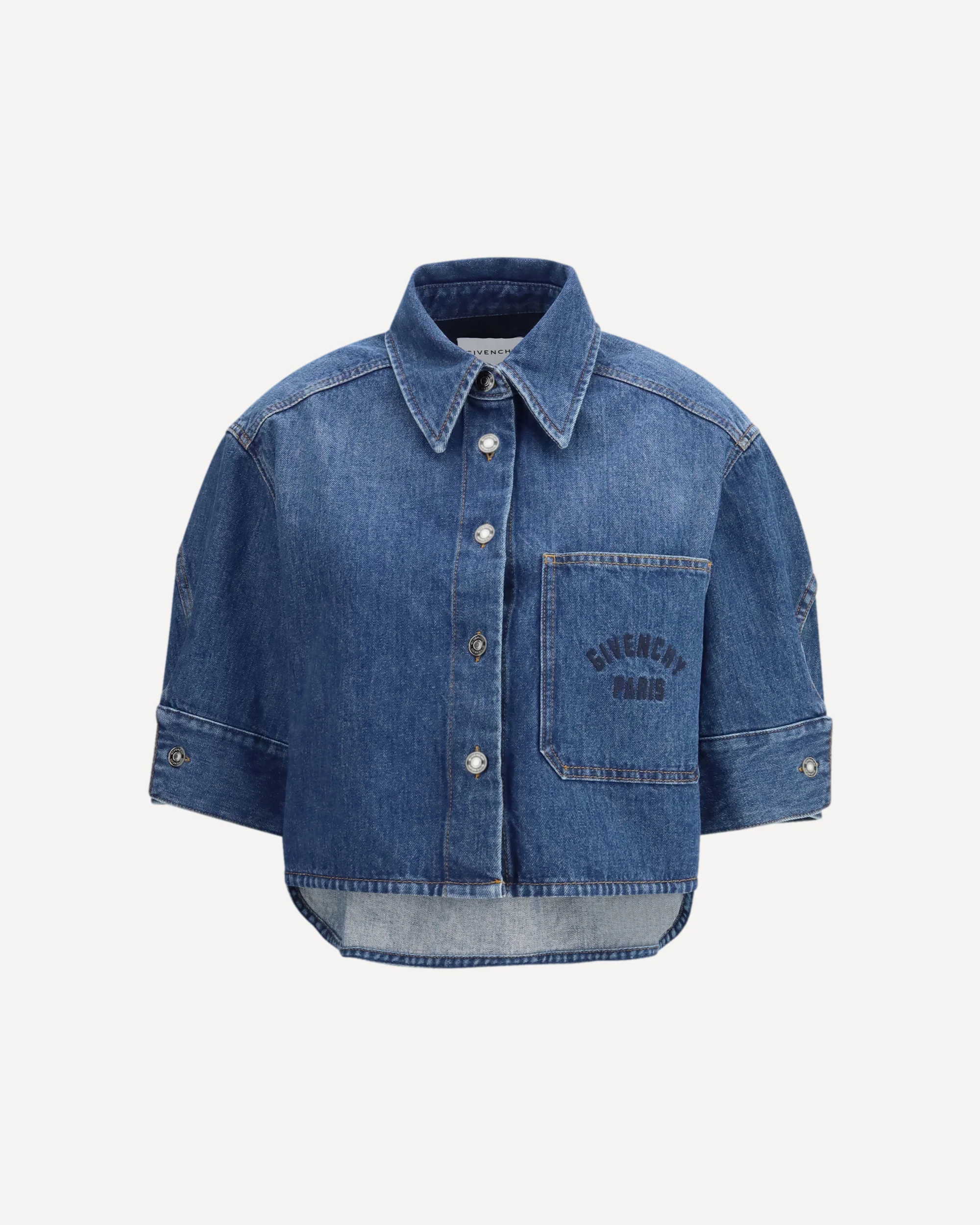 Denim Shirt - BLUE | Cheap Luxury Handbags Store,