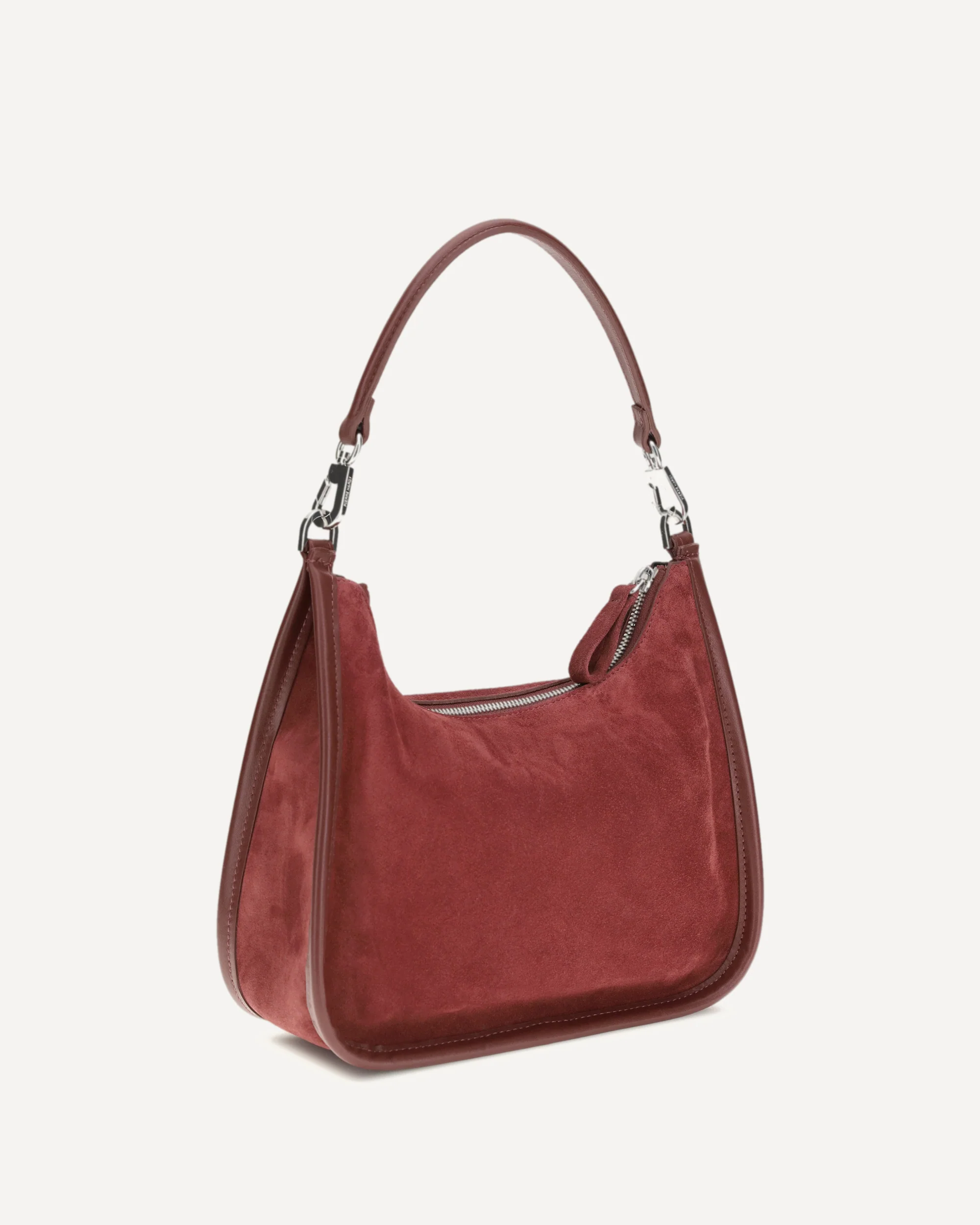 Alpha Day Miss leather Shoulder Bag - BORDEAUX | Cheap Luxury Handbags Store,