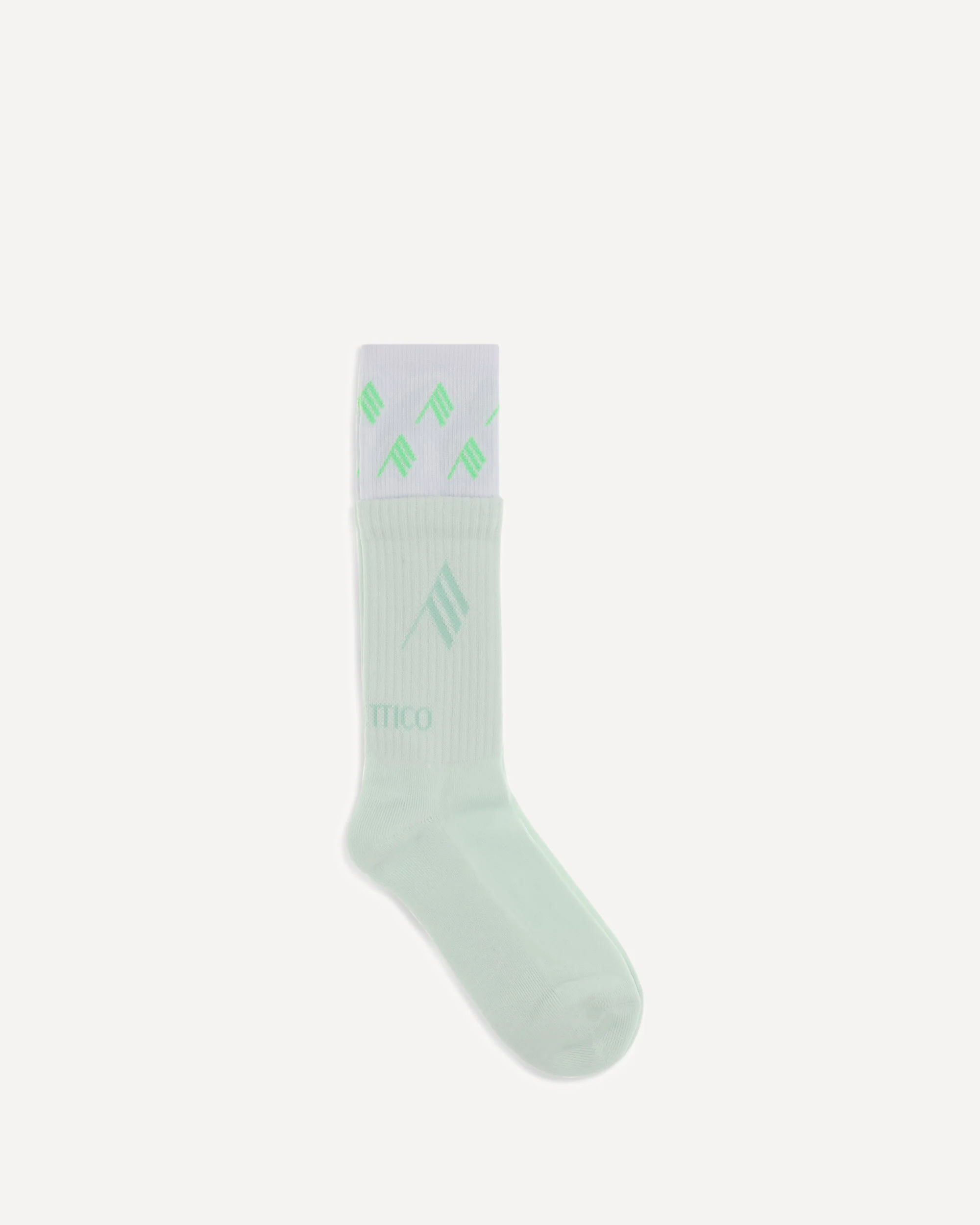 Logo cotton Socks - GREEN | Cheap Luxury Handbags Store,