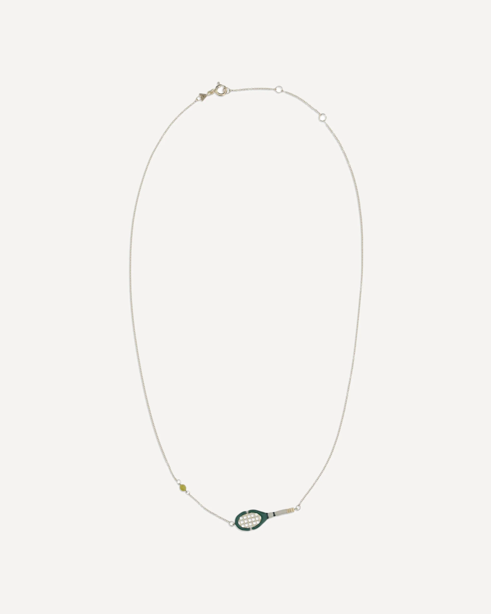 Pelota Tennis Necklace - GOLD | Cheap Luxury Handbags Store,