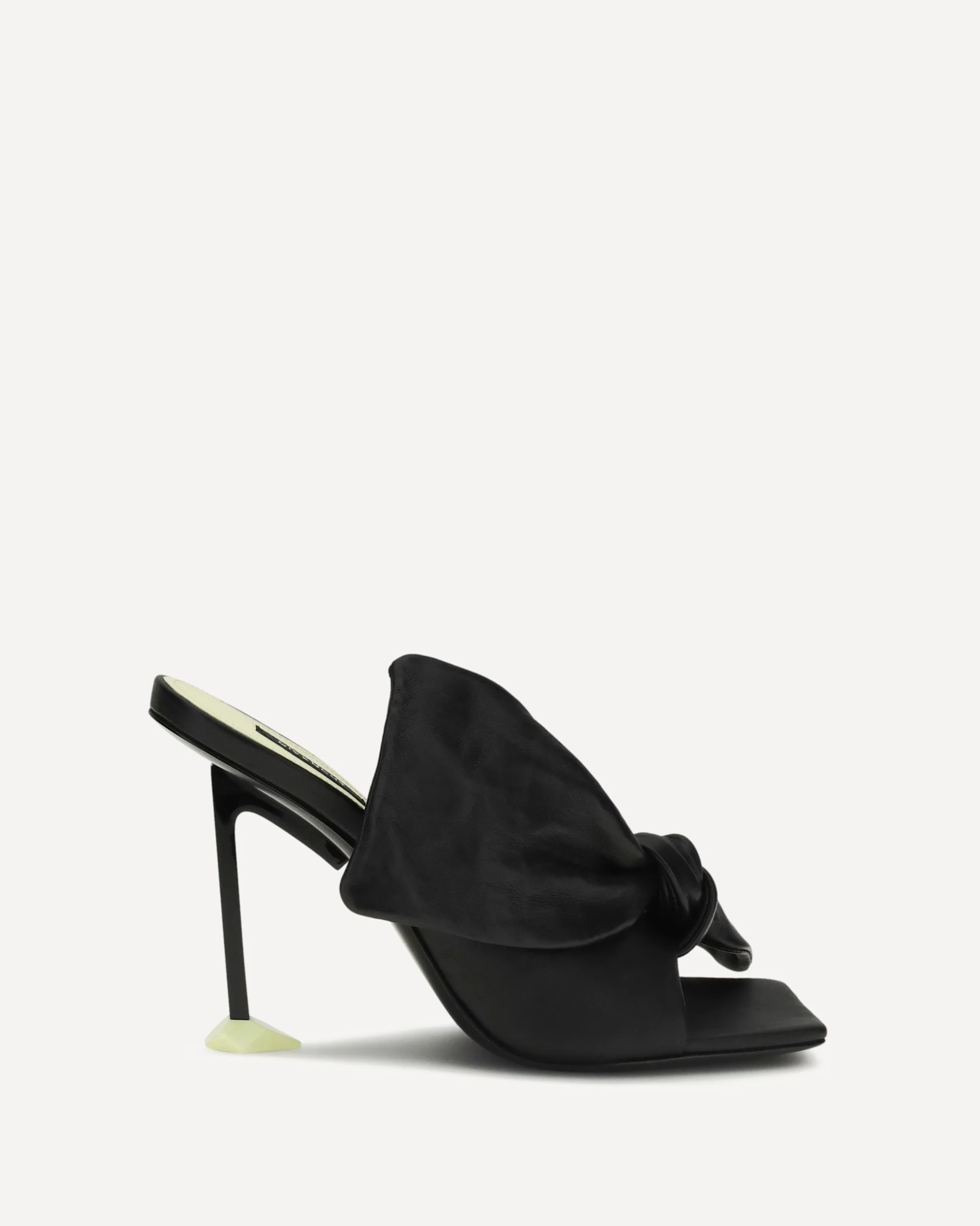 Boudoir heeled Mules - BLACK | Cheap Luxury Handbags Store,