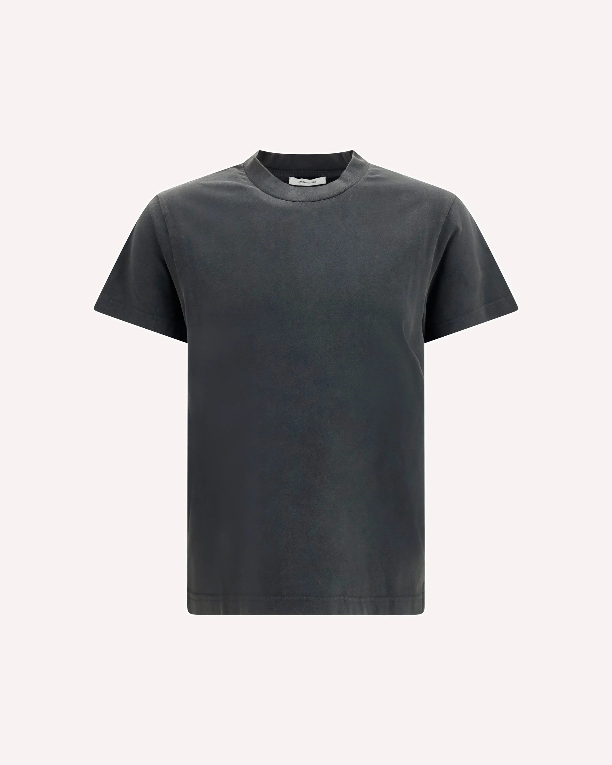 Standard cotton crewneck T-shirt - BLACK | Cheap Luxury Handbags Store,