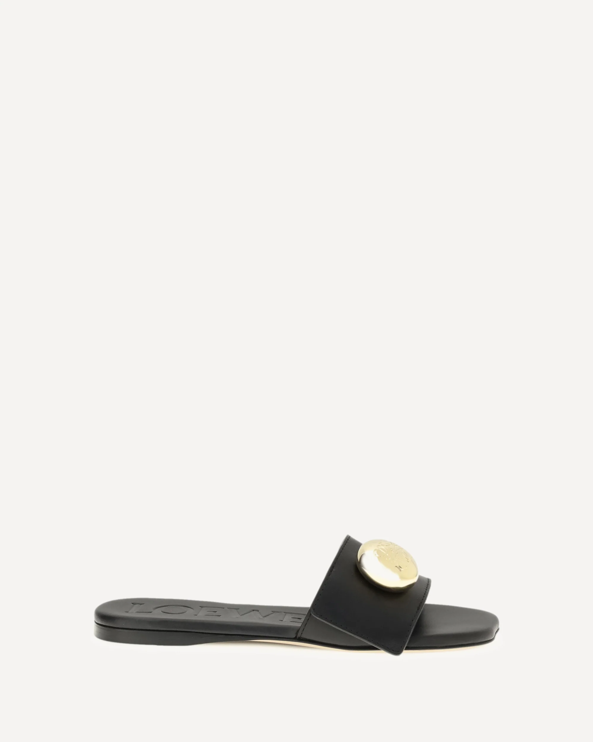 Pebble slide Sandals - BLACK | Cheap Luxury Handbags Store,