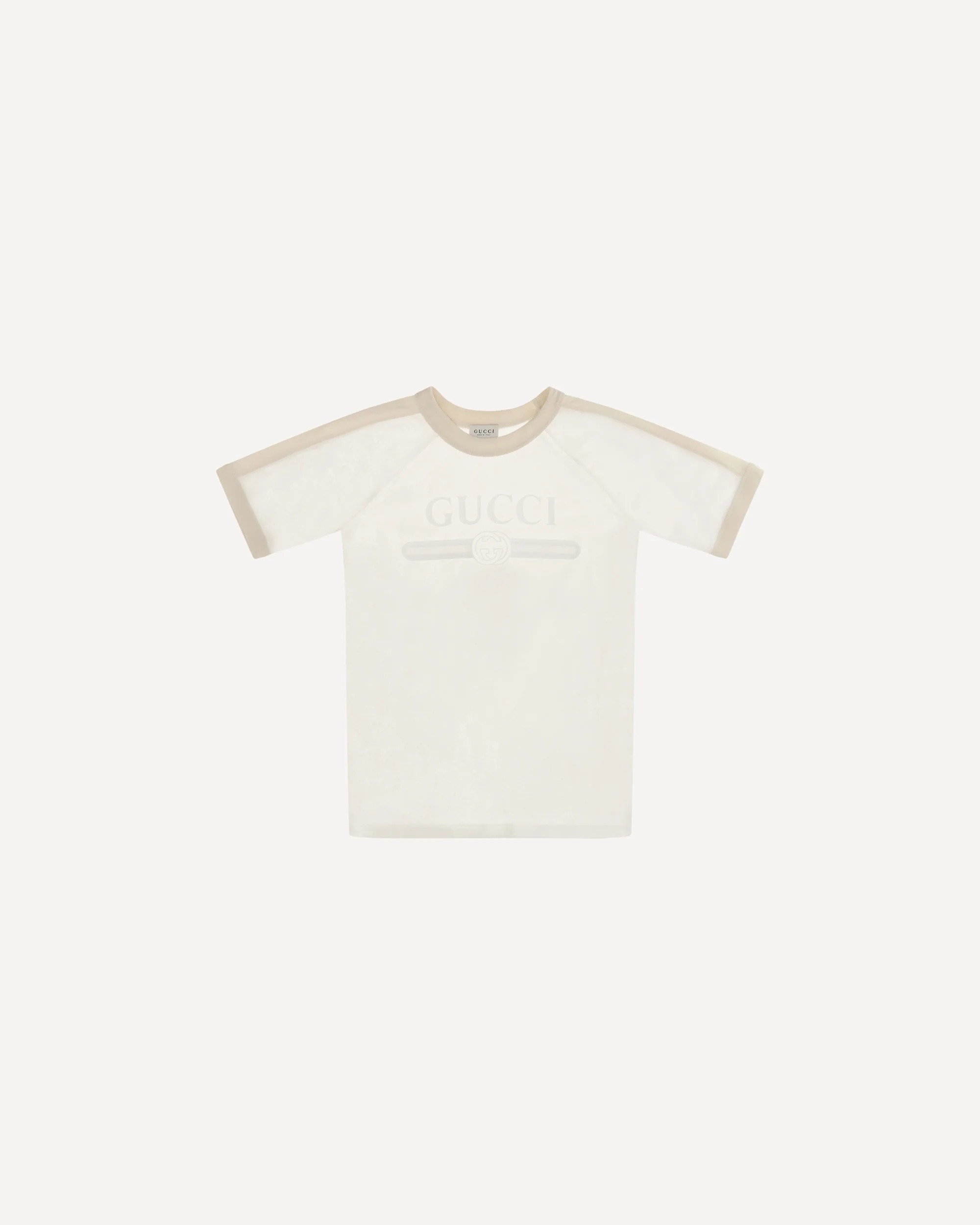 Logo T-shirt for Boy - CREAM | Cheap Luxury Handbags Store,