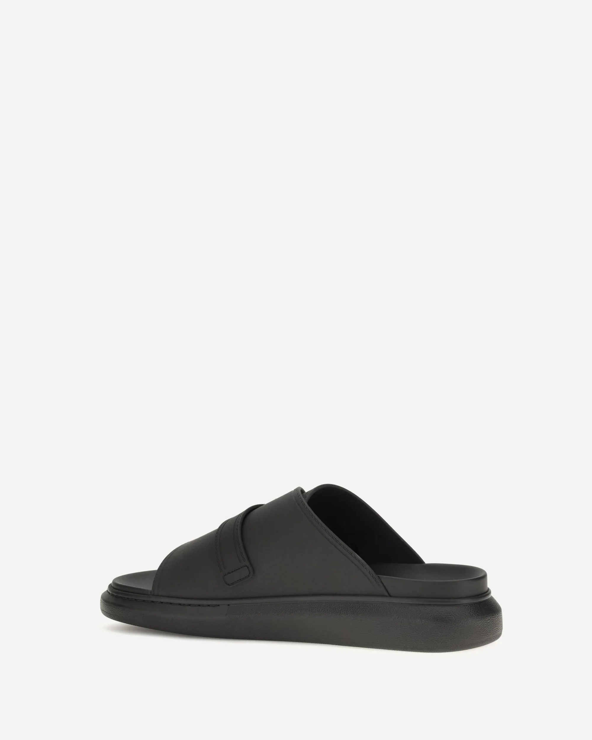 Buckle slide Sandals - BLACK | Cheap Luxury Handbags Store,