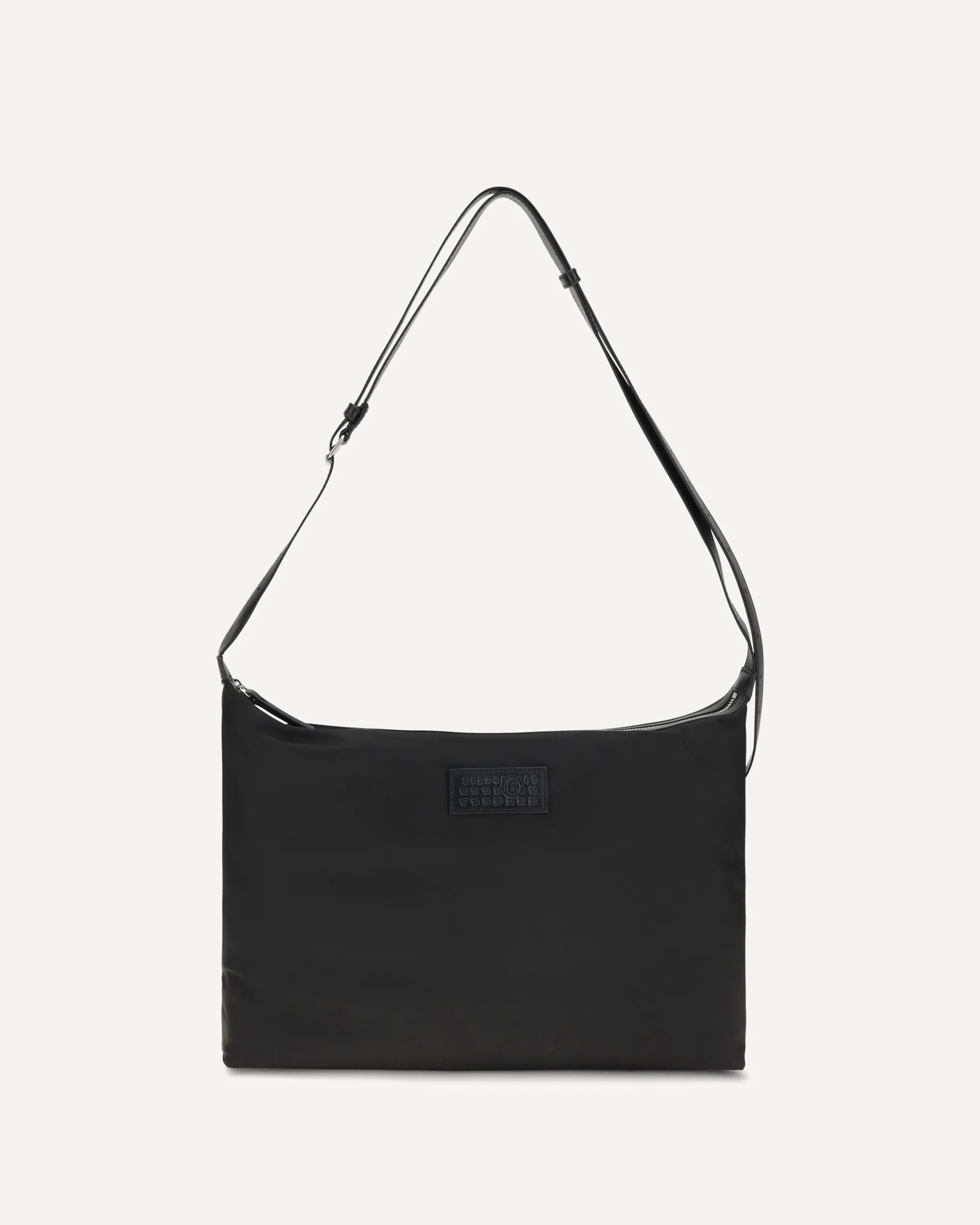 Numeric nylon Crossbody Bag - BLACK | Cheap Luxury Handbags Store,