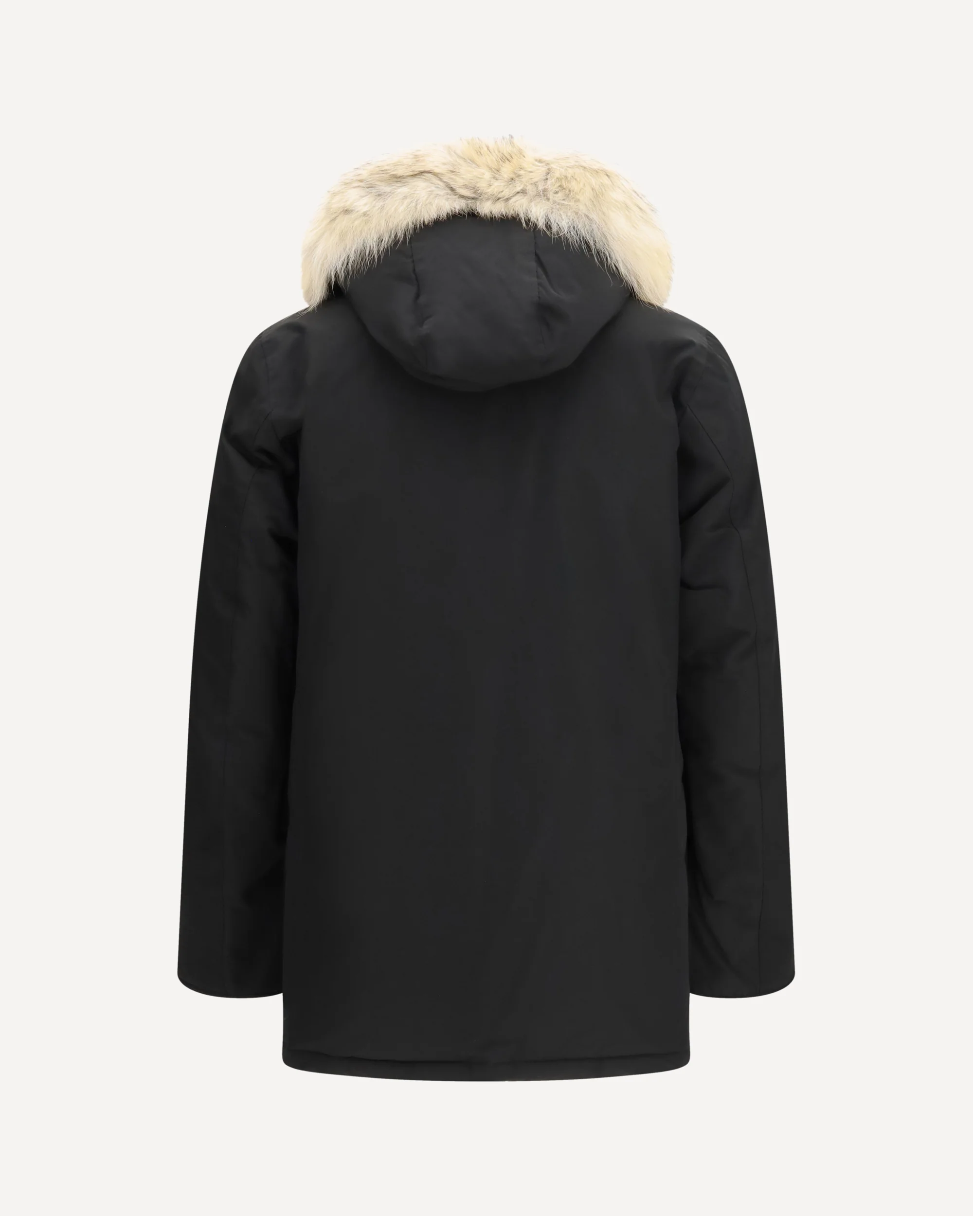 Arctic Ramar Cloth Parka with removable fur - BLACK | Cheap Luxury Handbags Store,