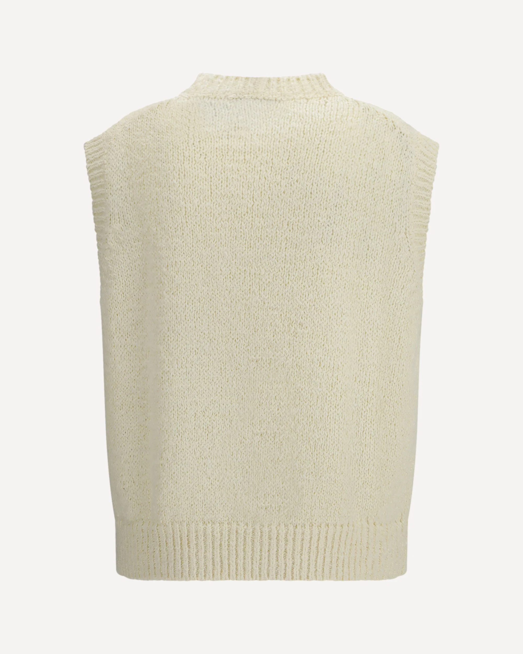 Cotton Vest - CREAM | Cheap Luxury Handbags Store,