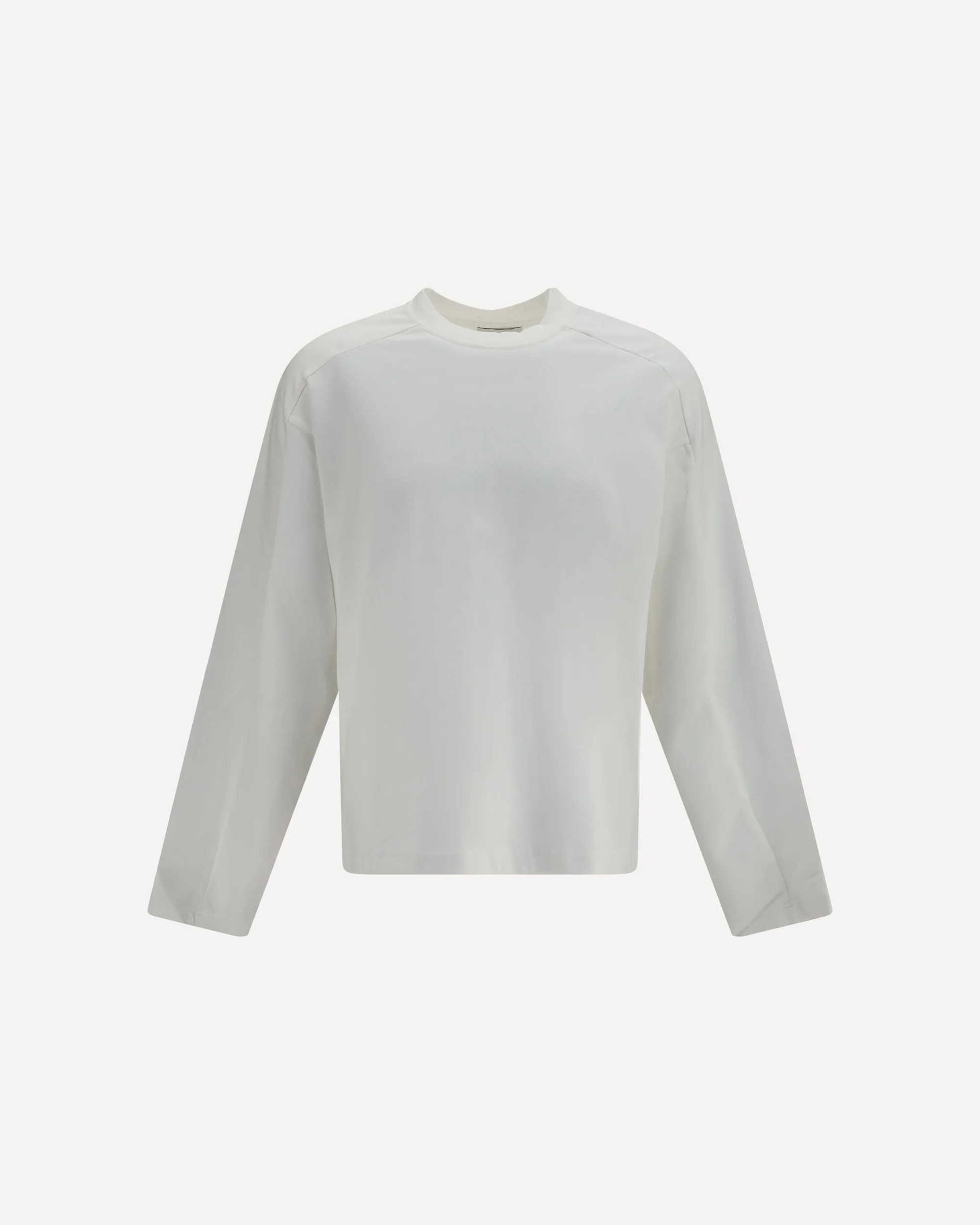 Heavy long-sleeve T-shirt - WHITE | Cheap Luxury Handbags Store,