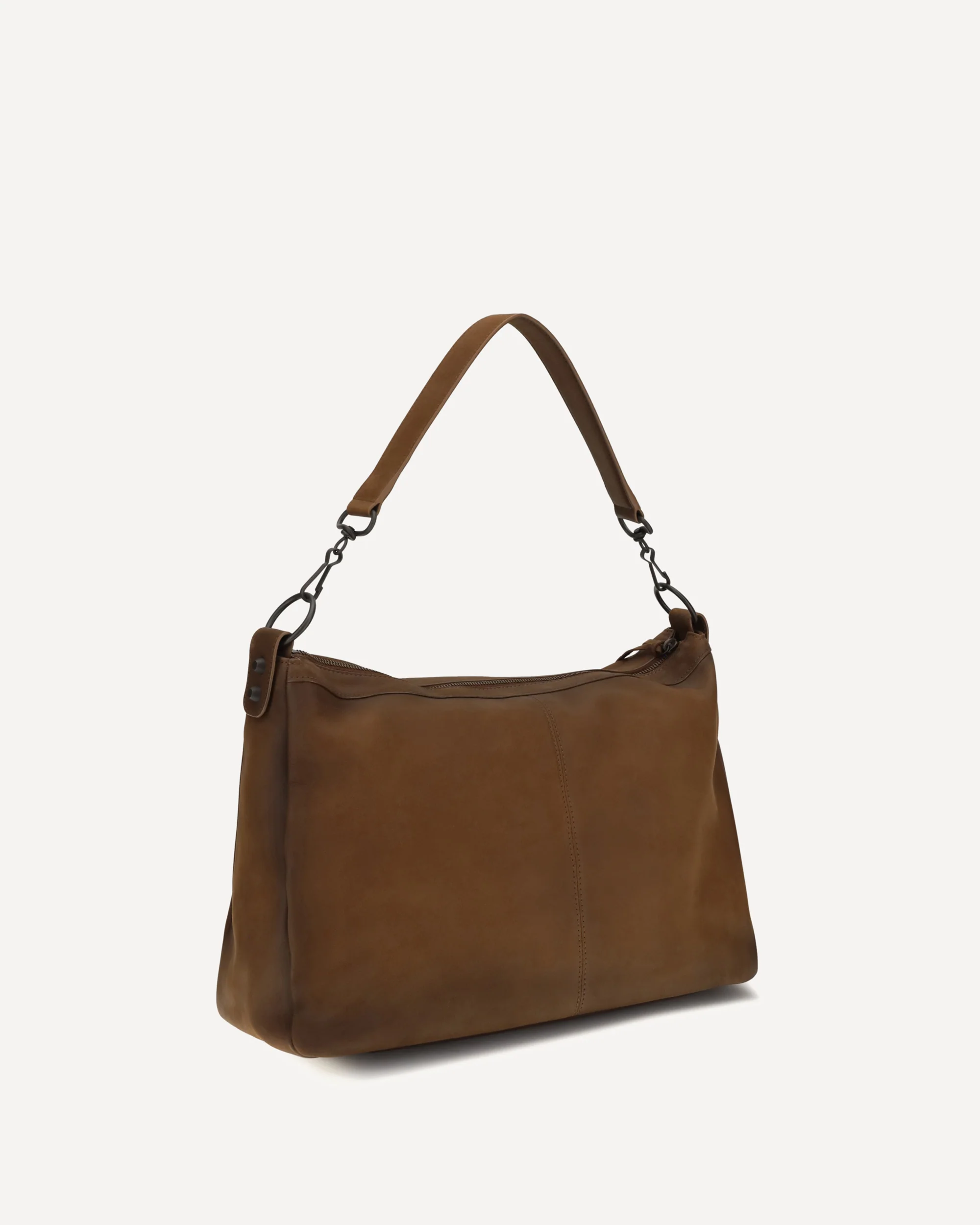Medium Le City Moto Shoulder Bag - BROWN | Cheap Luxury Handbags Store,