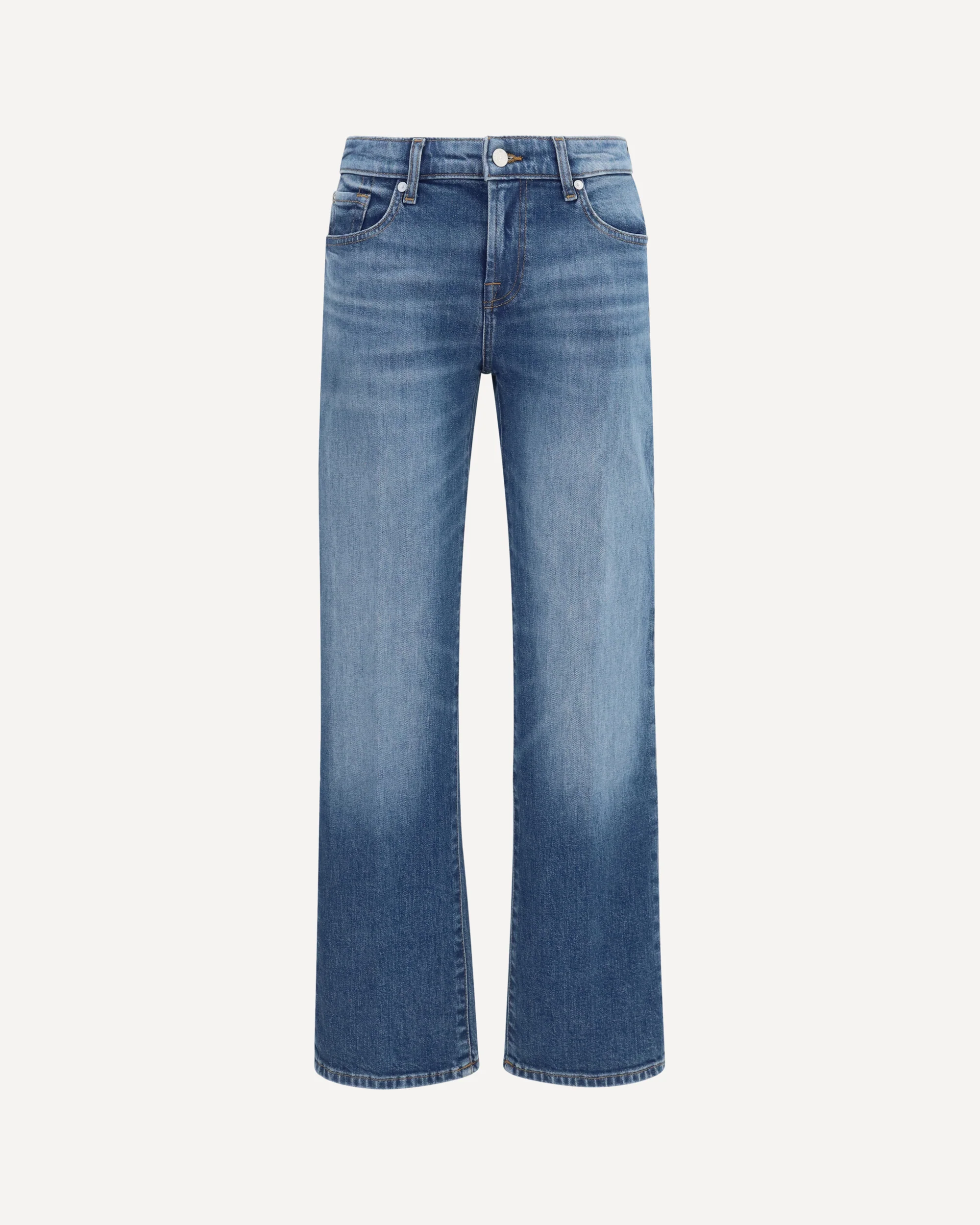 Calie Straight Jeans - BLUE | Cheap Luxury Handbags Store,