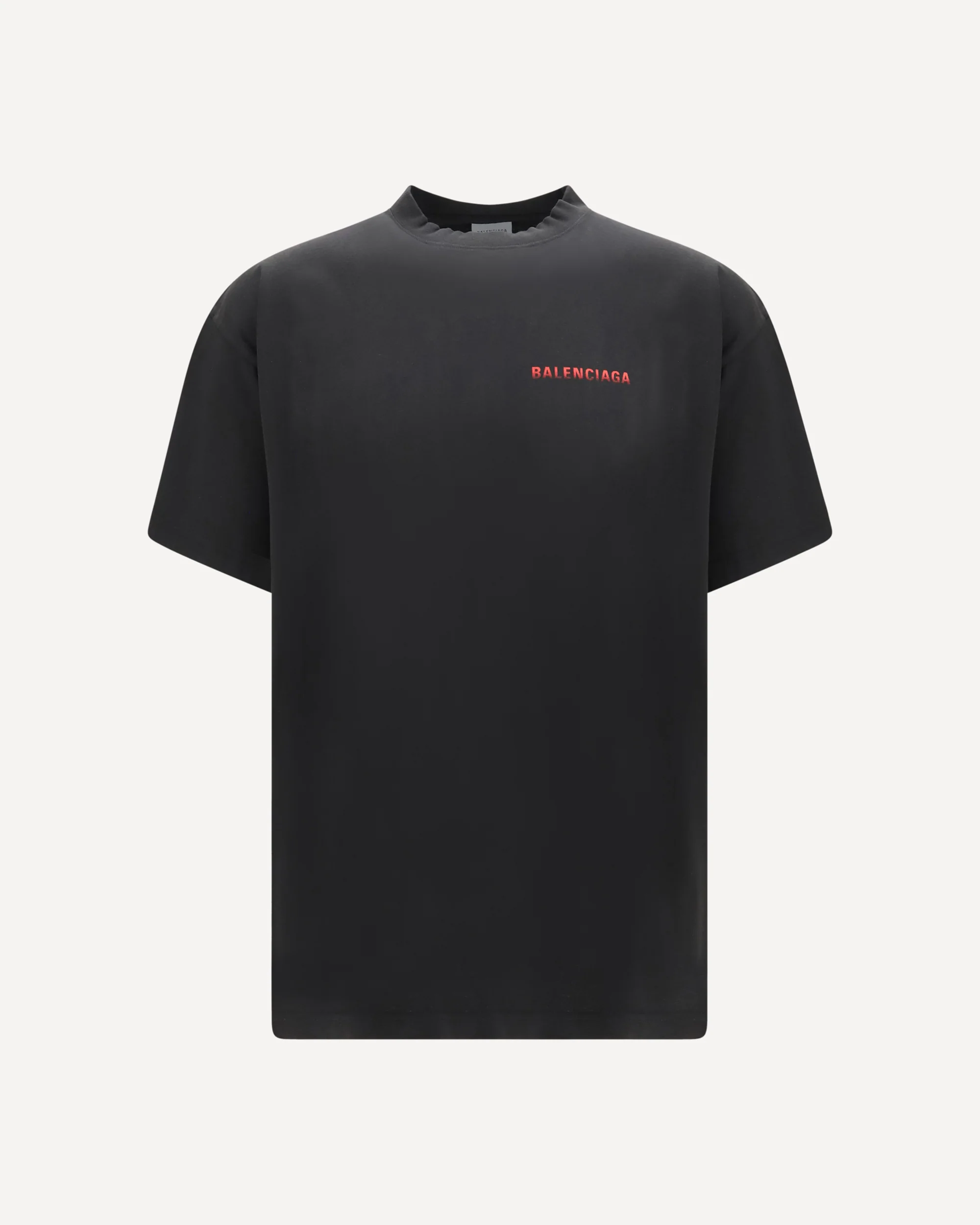 Cotton logo T-shirt - BLACK | Cheap Luxury Handbags Store,