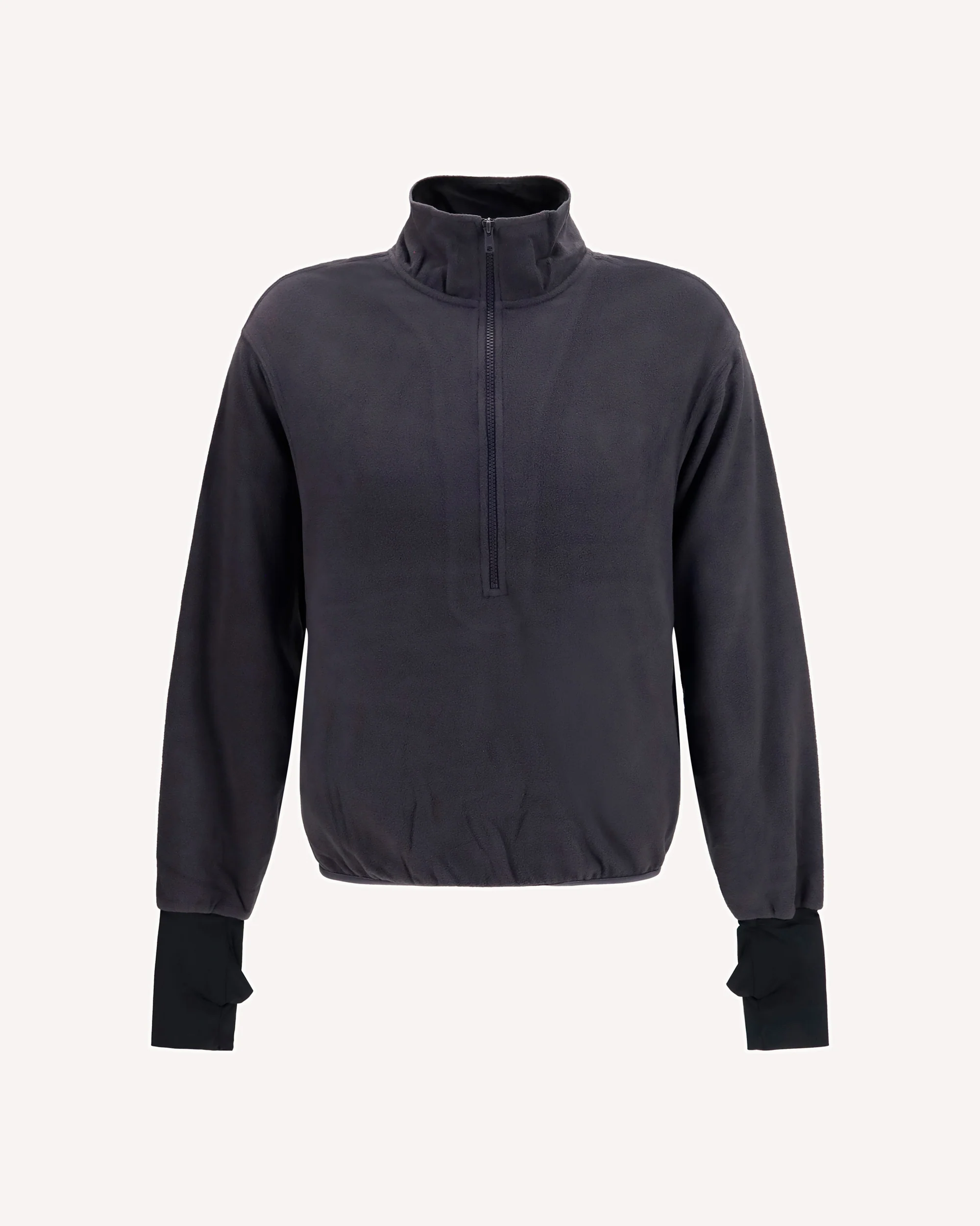 Shell fleece zip Jacket - BLACK | Cheap Luxury Handbags Store,