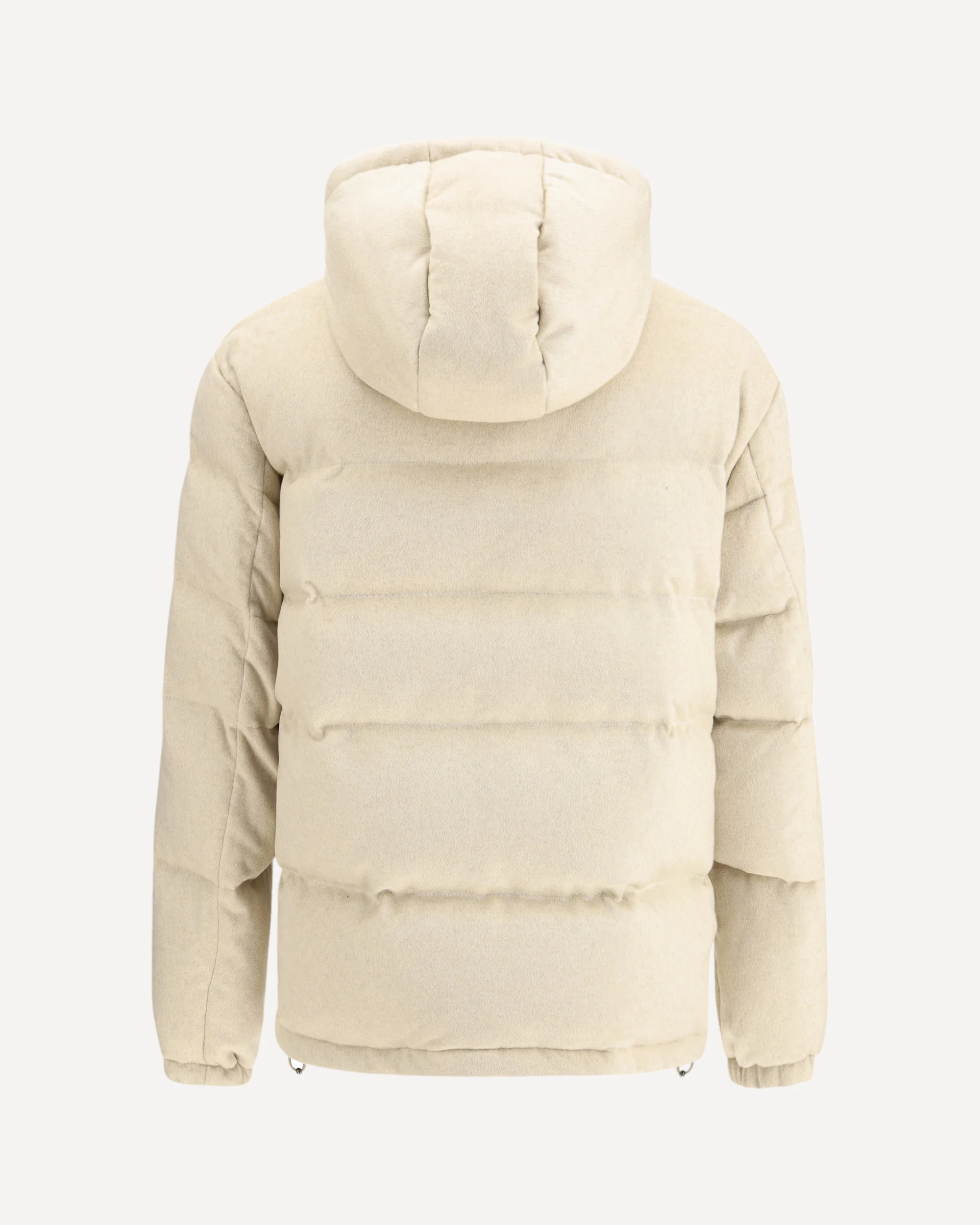 Quilted Hooded Jacket - CREAM | Cheap Luxury Handbags Store,
