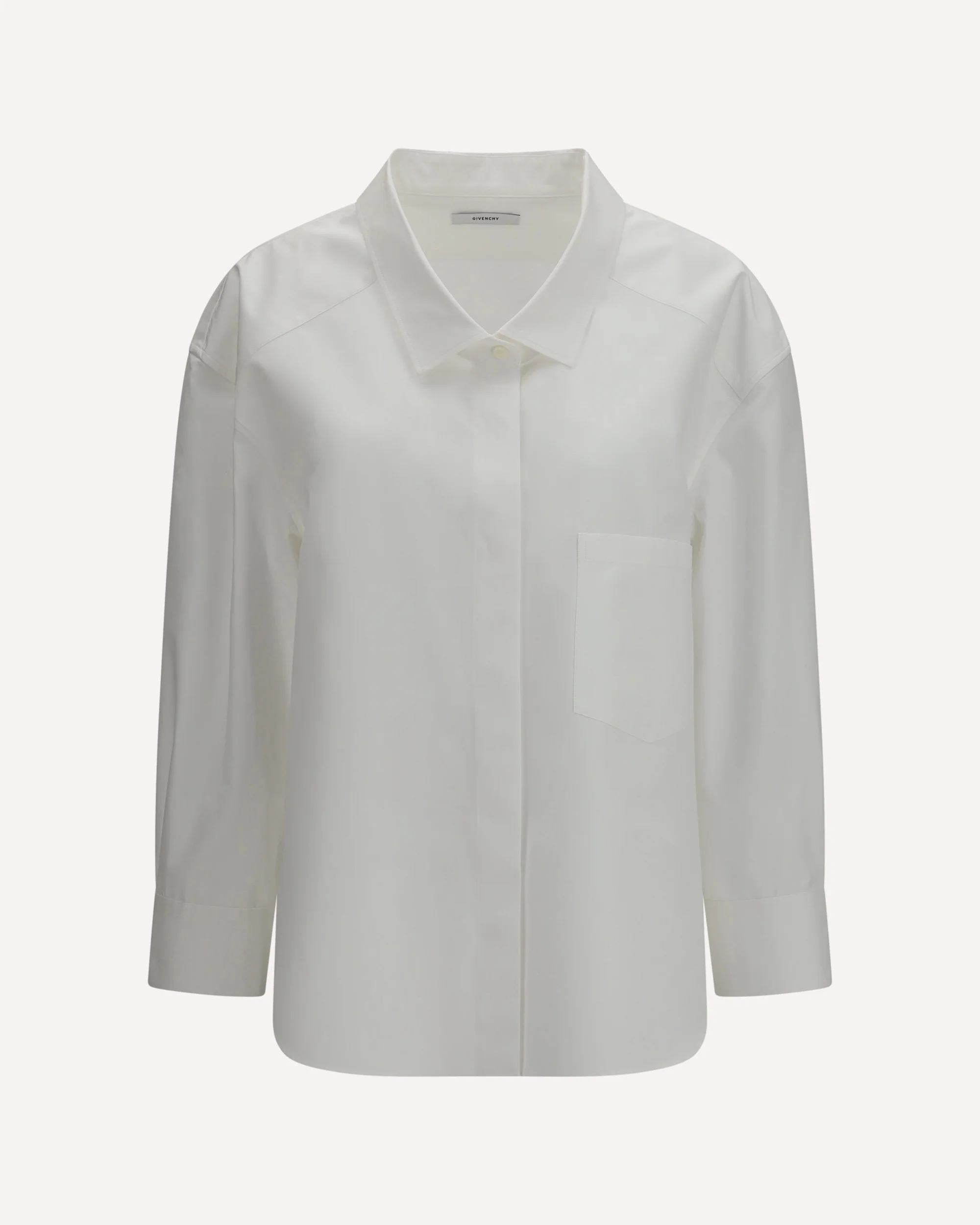 Cotton poplin Shirt - WHITE | Cheap Luxury Handbags Store,
