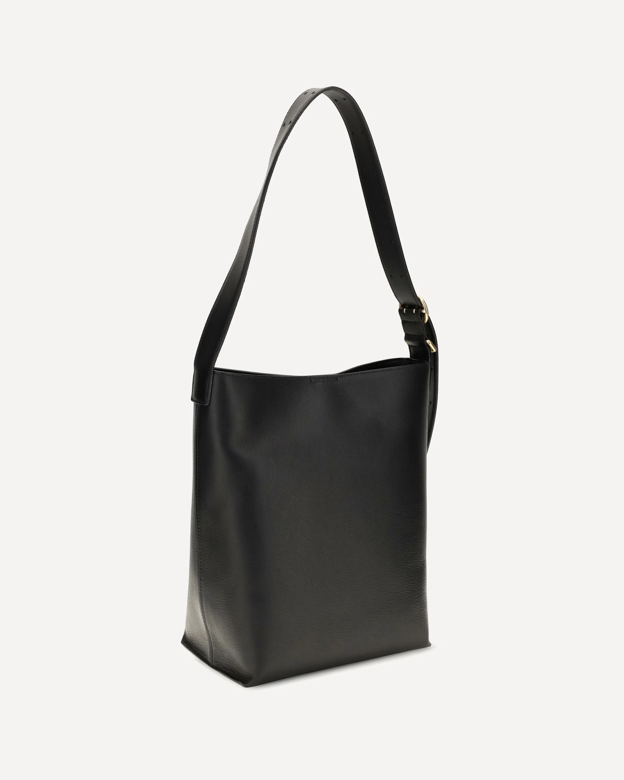 Cannolo leather Shoulder Bag - BLACK | Cheap Luxury Handbags Store,