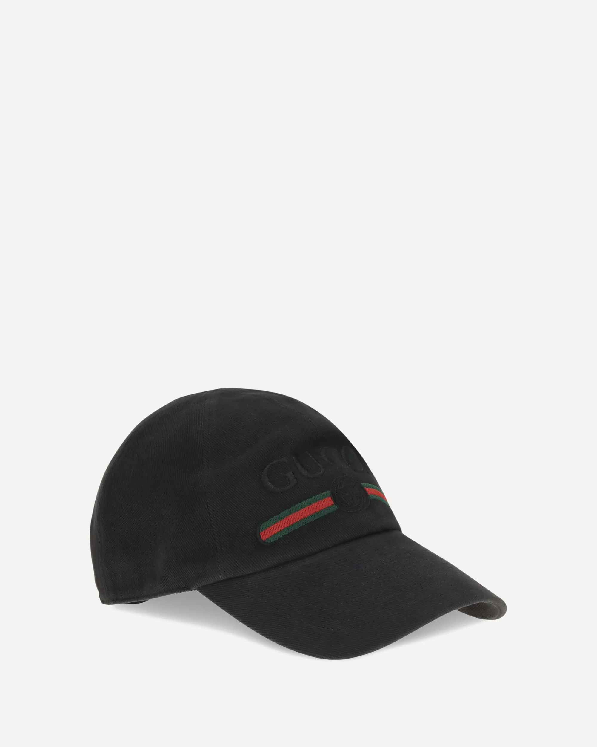 Cotton Baseball Cap with embroidery - BLACK | Cheap Luxury Handbags Store,