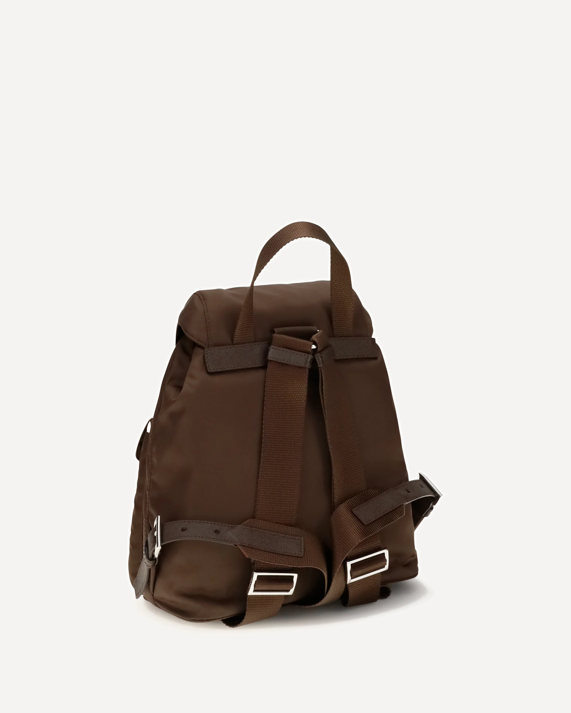 Re-Nylon Backpack - BROWN | Cheap Luxury Handbags Store,