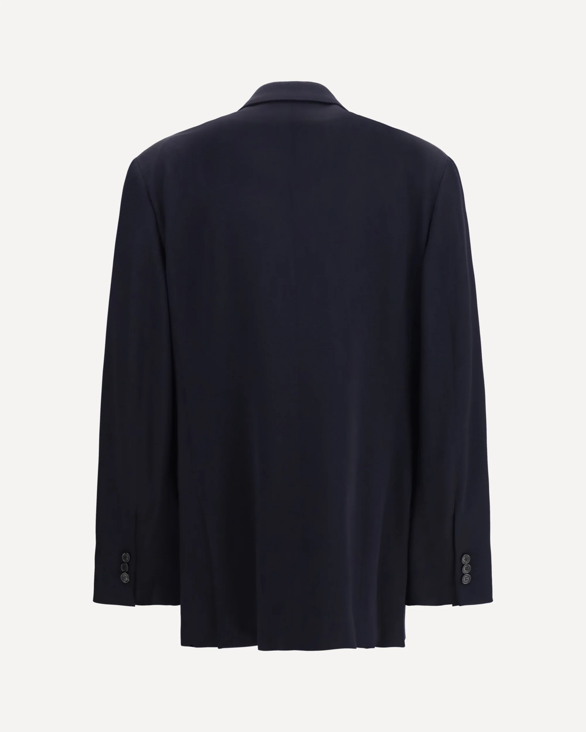 Wool blend double-breasted Jacket - BLUE | Cheap Luxury Handbags Store,