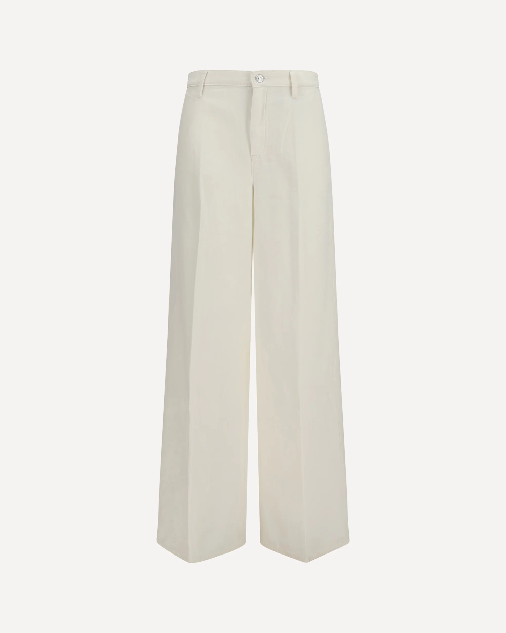 Cotton denim Jeans - WHITE | Cheap Luxury Handbags Store,
